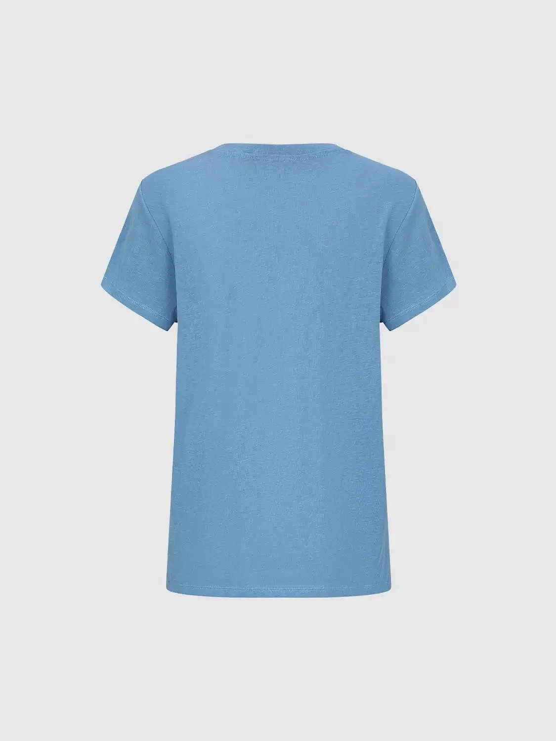 5837-pink-cotton-poly-blend-round-neck-t-shirts-5.webp Pink Cotton-Poly Blend Round Neck T-Shirts