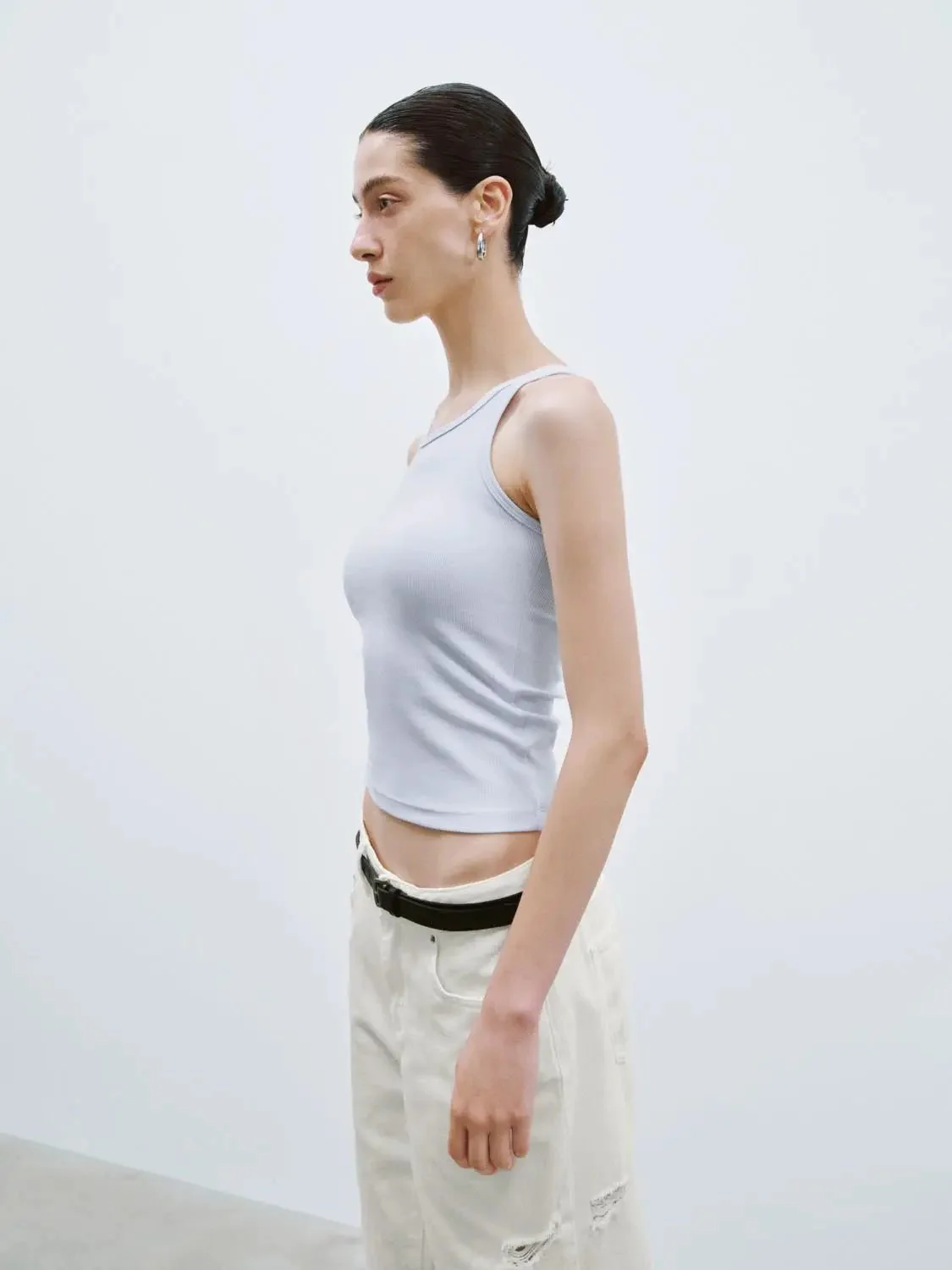 5960-viscose-cotton-blend-ribbed-slim-tank-top-2.webp Viscose Cotton Blend Ribbed Slim Tank Top