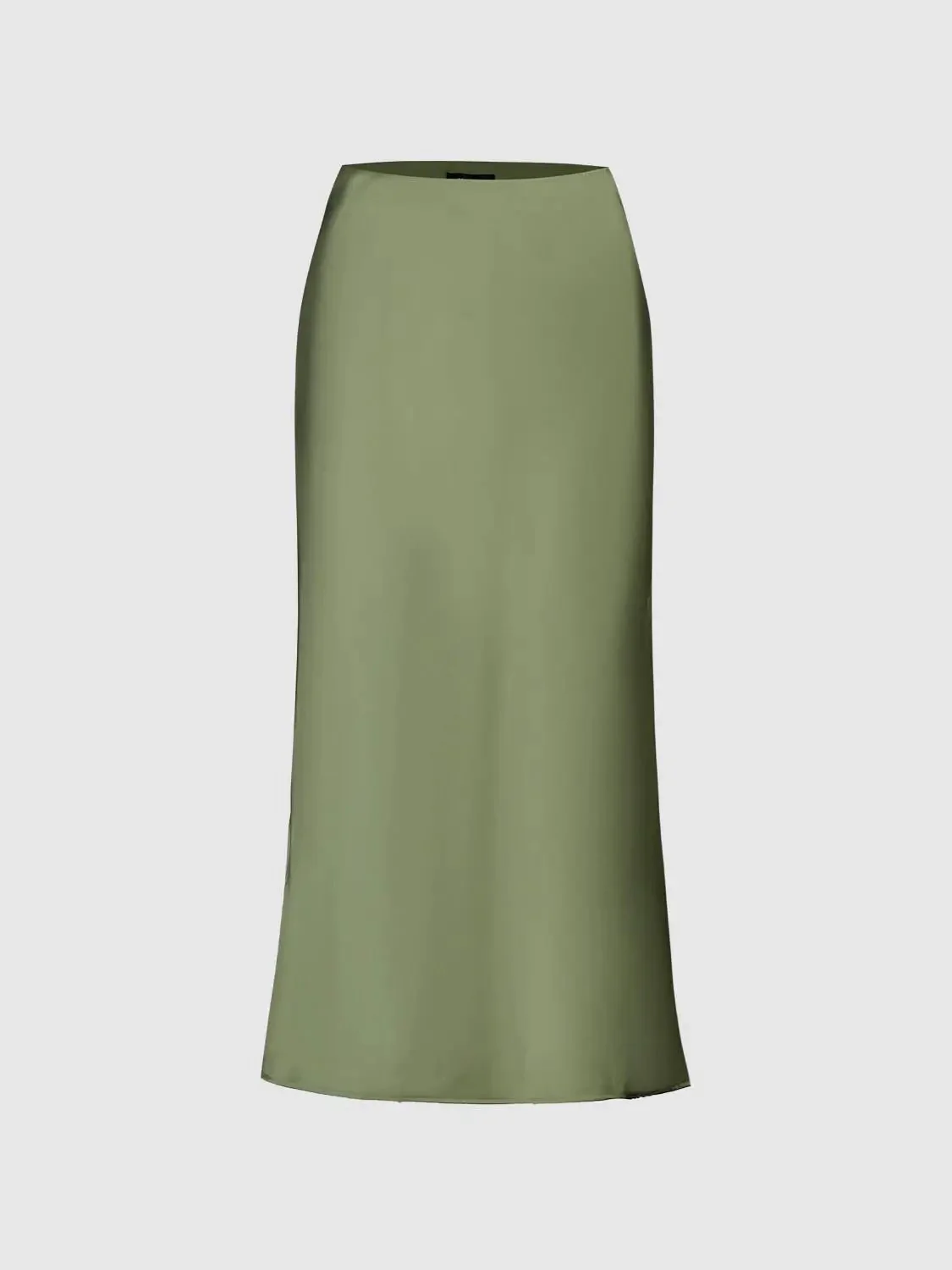 5993-elegant-olive-stretch-fabric-fishtail-slip-skirts-4.webp Elegant Olive Stretch Fabric Fishtail Slip Skirts