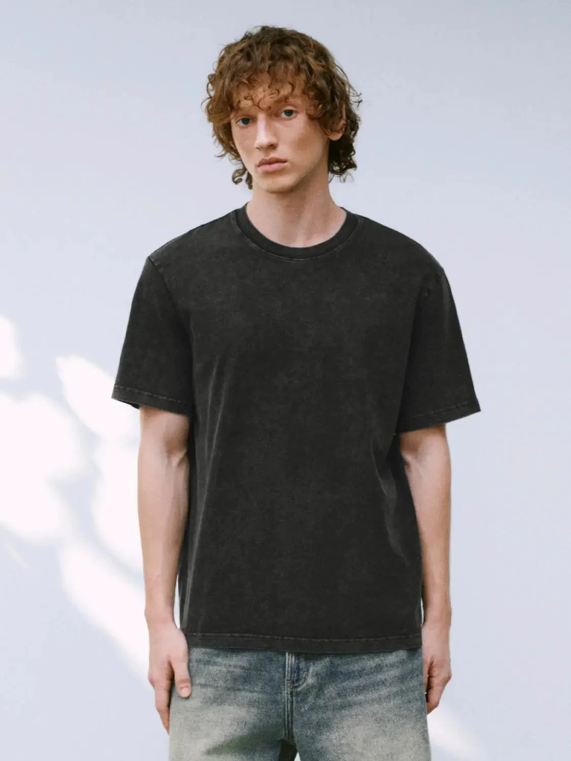 6053-dark-washed-cotton-crew-neck-casual-t-shirts-1.webp Dark Washed Cotton Crew Neck Casual T Shirts