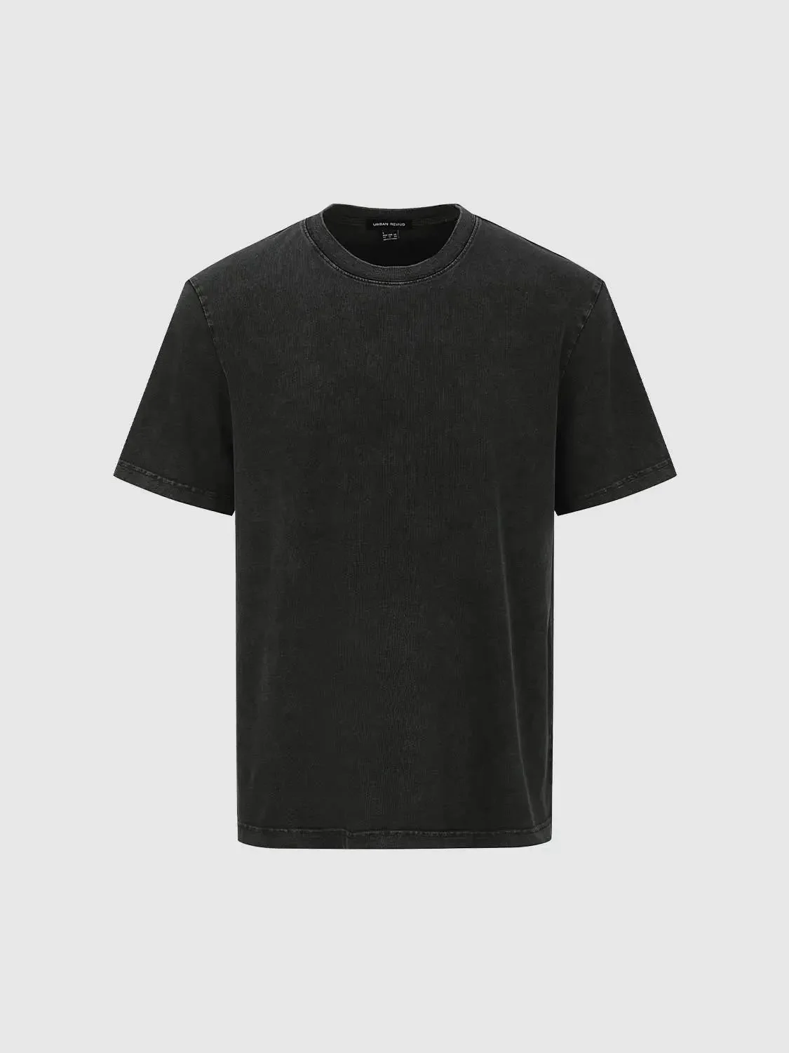 6053-dark-washed-cotton-crew-neck-casual-t-shirts-7.webp Dark Washed Cotton Crew Neck Casual T Shirts