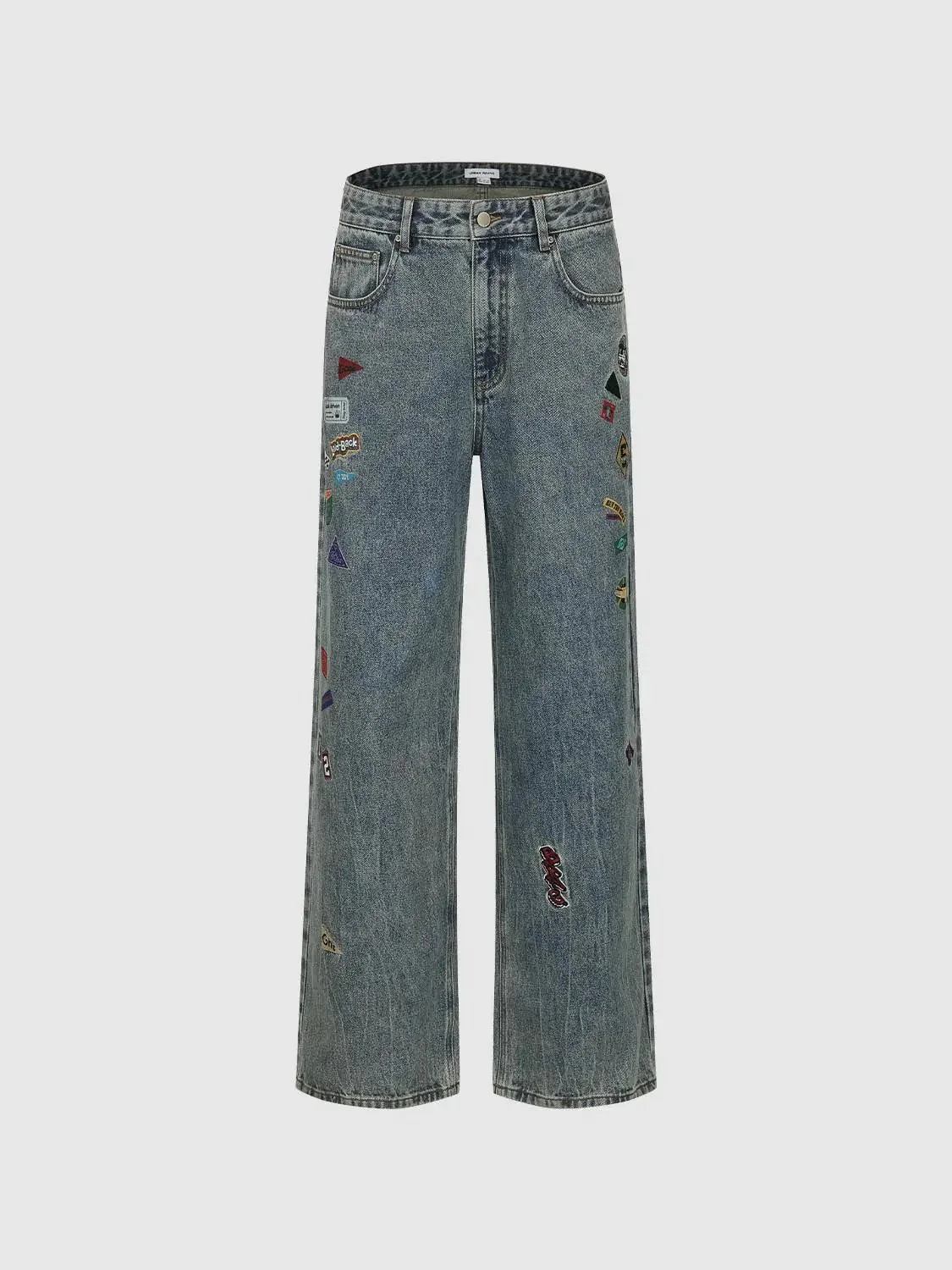 6110-embroidered-straight-leg-jeans-2.webp Embroidered Straight Leg Jeans