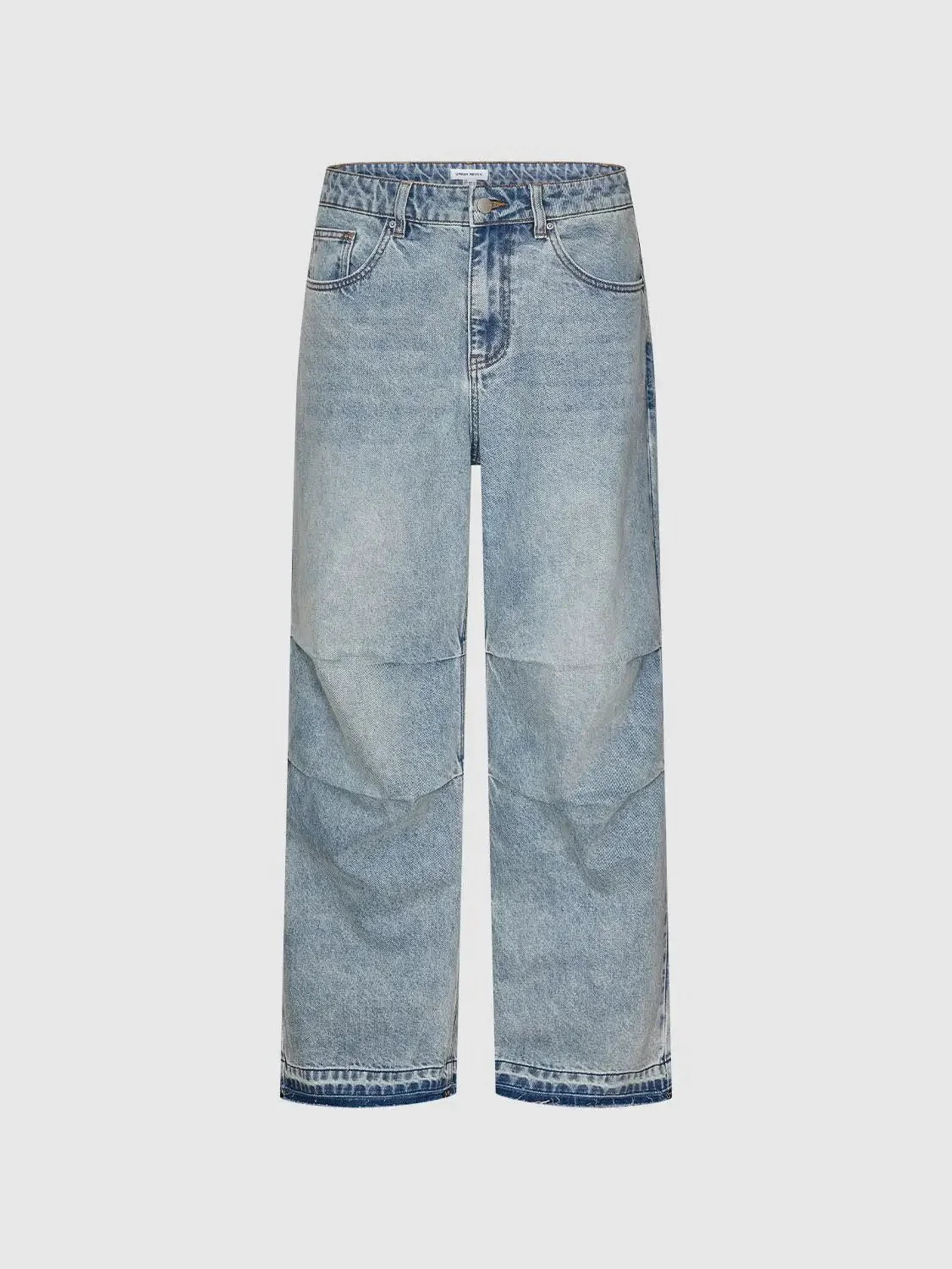 6132-pleated-straight-leg-jeans-2.webp Pleated Straight Leg Jeans