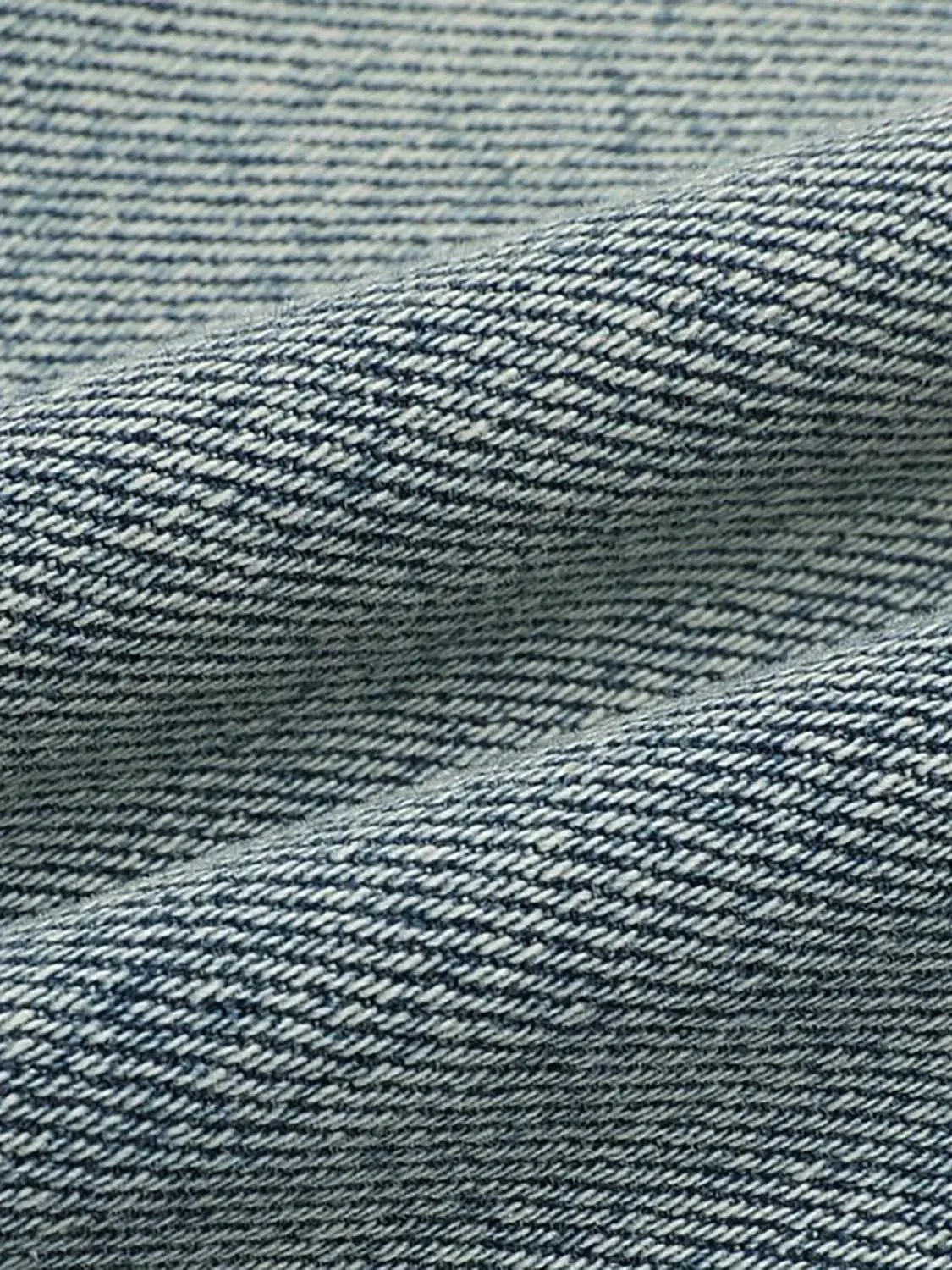 Raw Detail Straight Leg Jeans