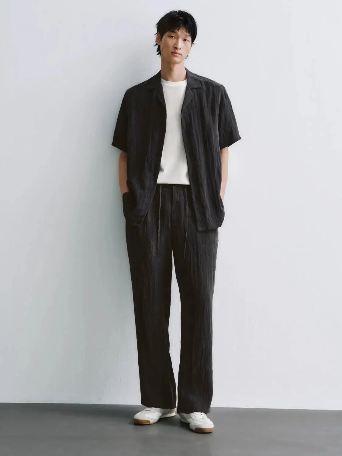6177-thin-short-sleeve-shirts-non-stretch-lightweight-casual-tops-4.webp Thin Short Sleeve Shirts Non Stretch Lightweight Casual Tops