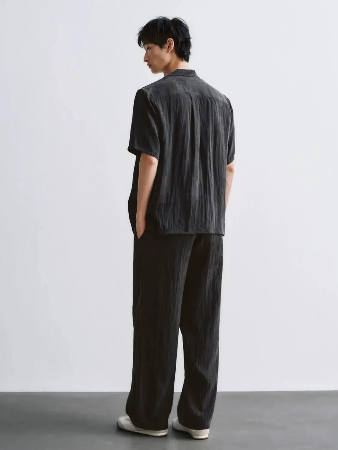 6177-thin-short-sleeve-shirts-non-stretch-lightweight-casual-tops-6.webp Thin Short Sleeve Shirts Non Stretch Lightweight Casual Tops