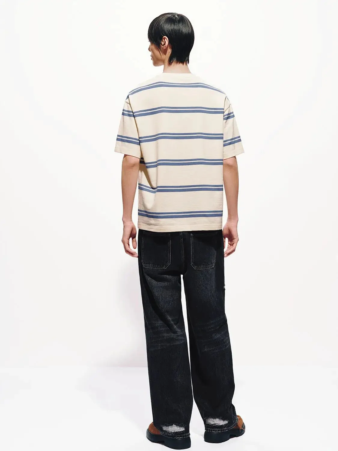 6279-cotton-blend-striped-crew-neck-t-shirt-14.webp Cotton Blend Striped Crew Neck T Shirt
