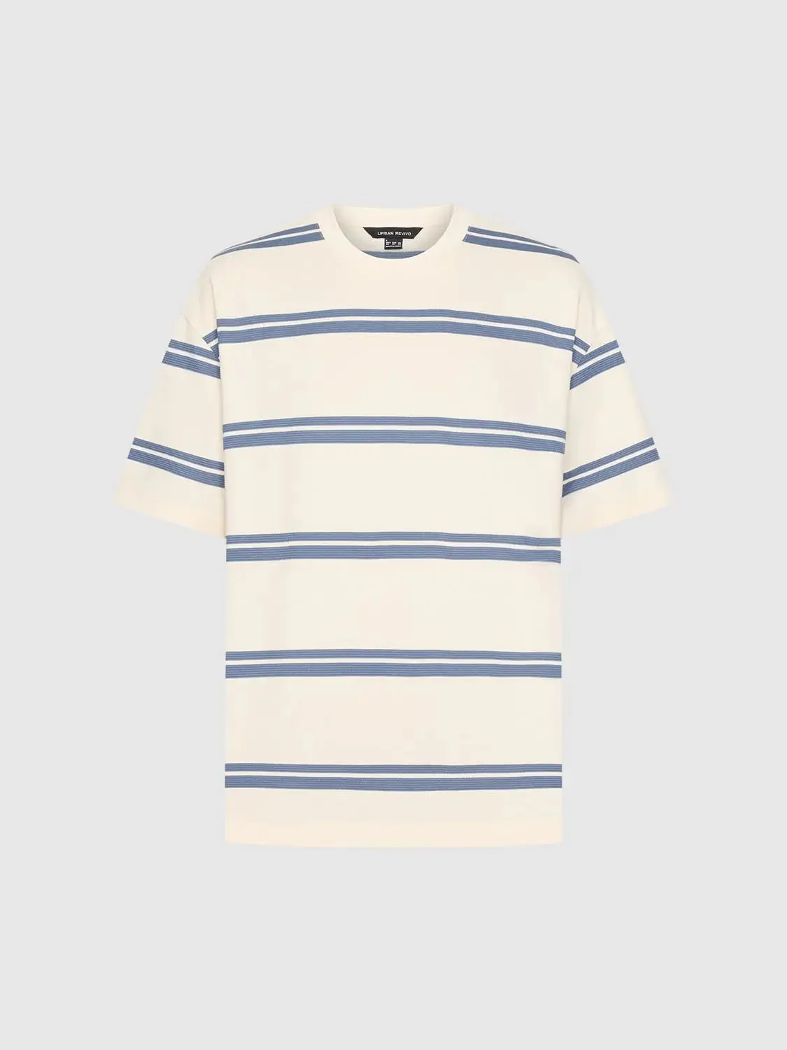 6279-cotton-blend-striped-crew-neck-t-shirt-15.webp Cotton Blend Striped Crew Neck T Shirt