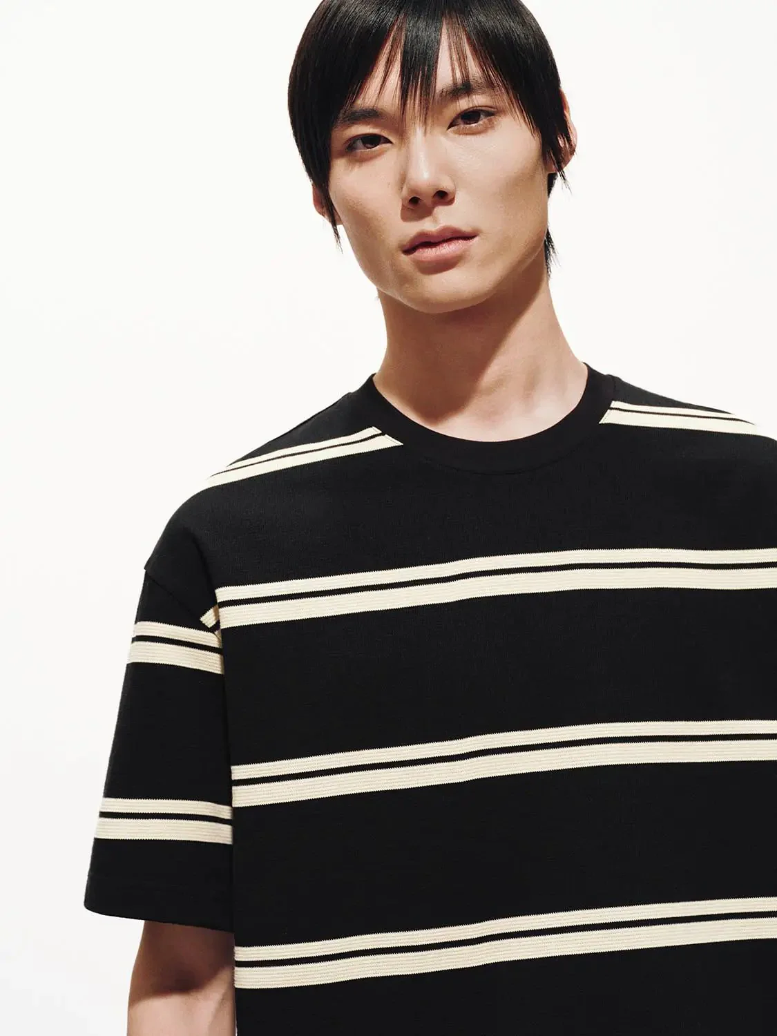 6279-cotton-blend-striped-crew-neck-t-shirt-19.webp Cotton Blend Striped Crew Neck T Shirt