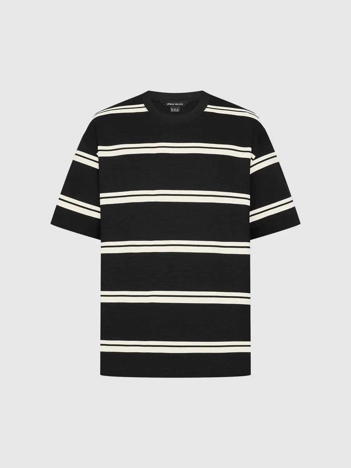 6279-cotton-blend-striped-crew-neck-t-shirt-23.webp Cotton Blend Striped Crew Neck T Shirt
