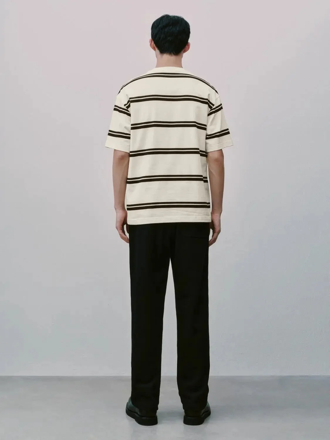 6279-cotton-blend-striped-crew-neck-t-shirt-6.webp Cotton Blend Striped Crew Neck T Shirt
