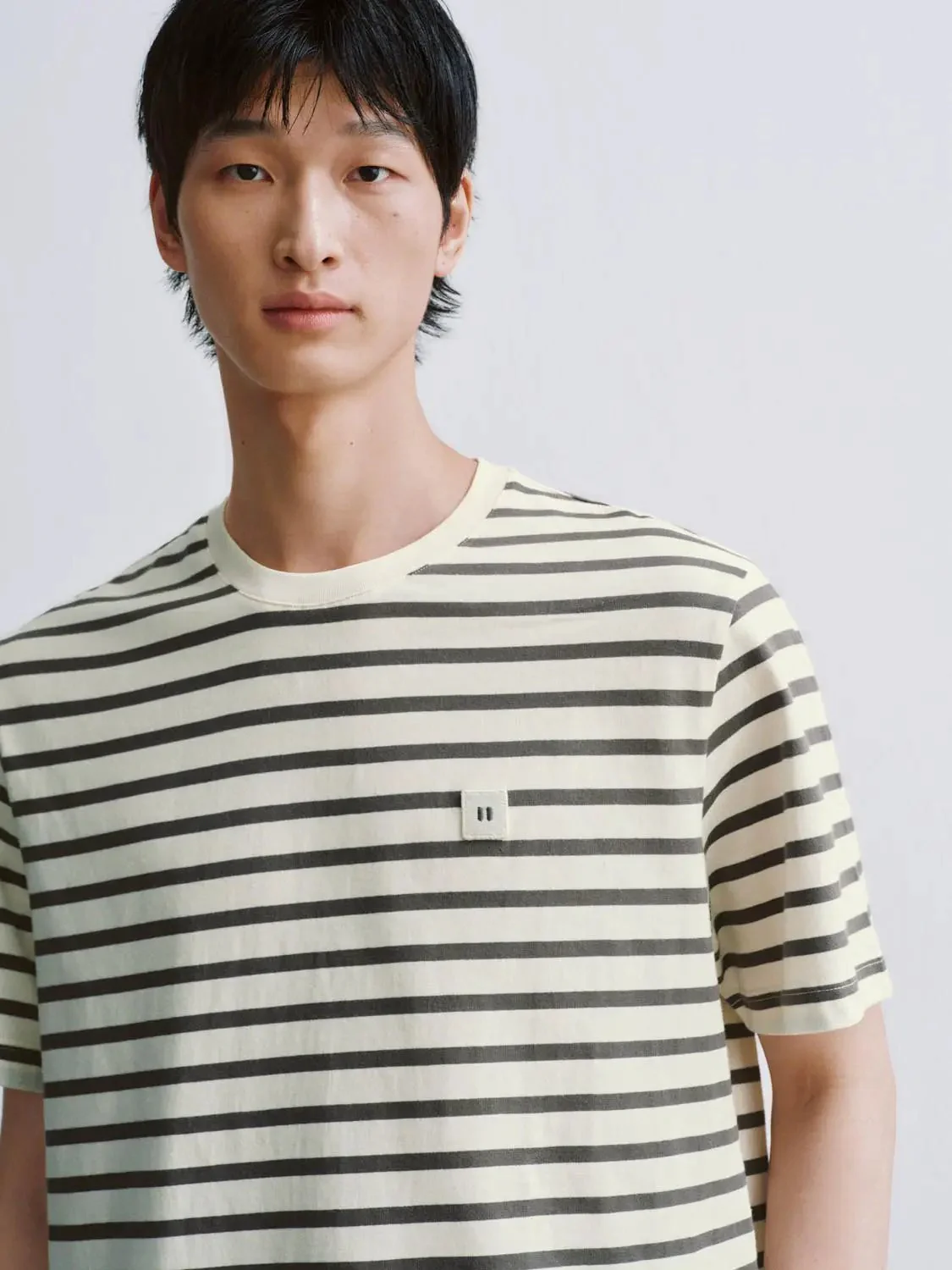 6301-cotton-striped-embroidered-contrast-t-shirt-3.webp Cotton Striped Embroidered Contrast T Shirt