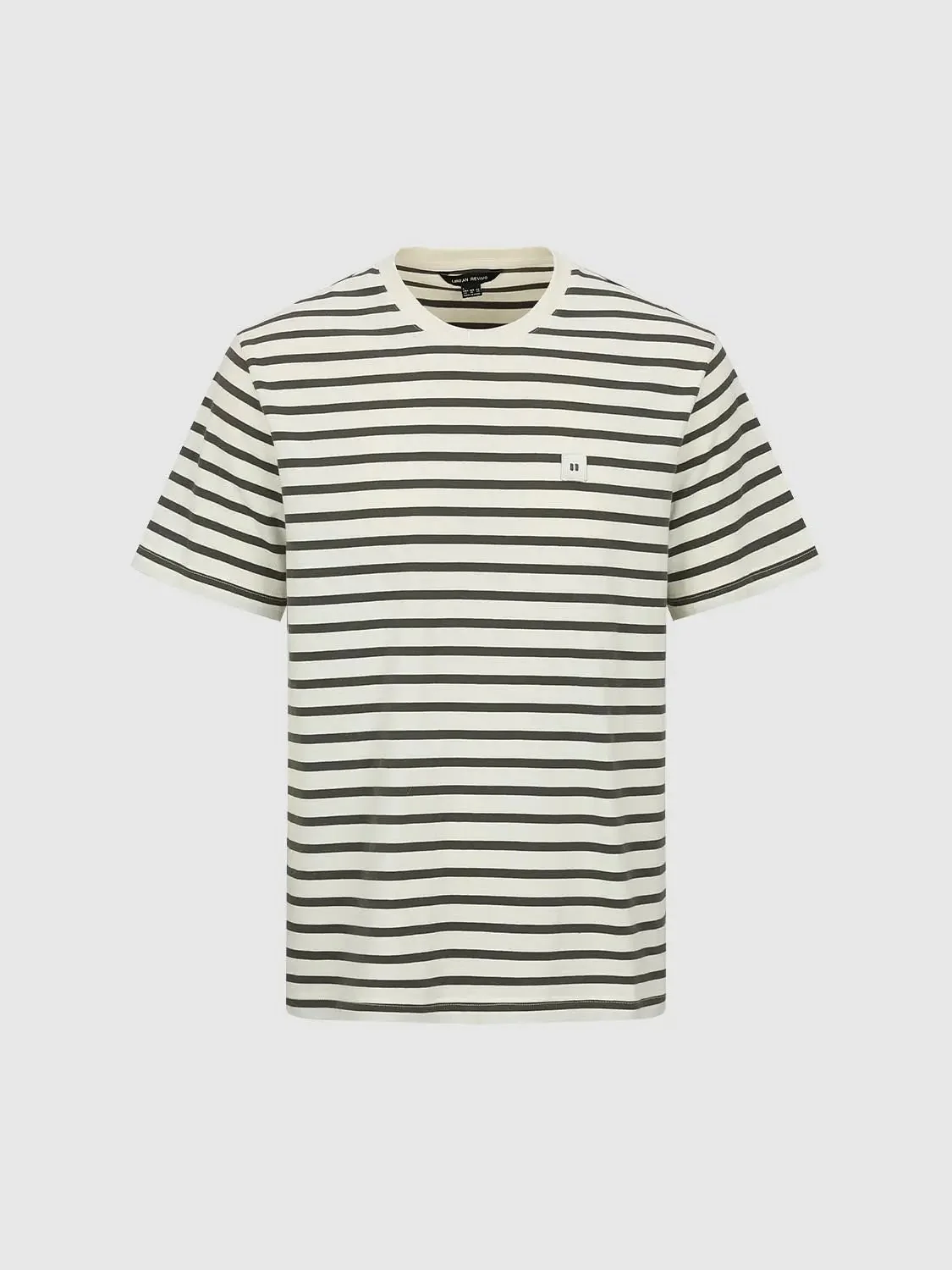 6301-cotton-striped-embroidered-contrast-t-shirt-7.webp Cotton Striped Embroidered Contrast T Shirt