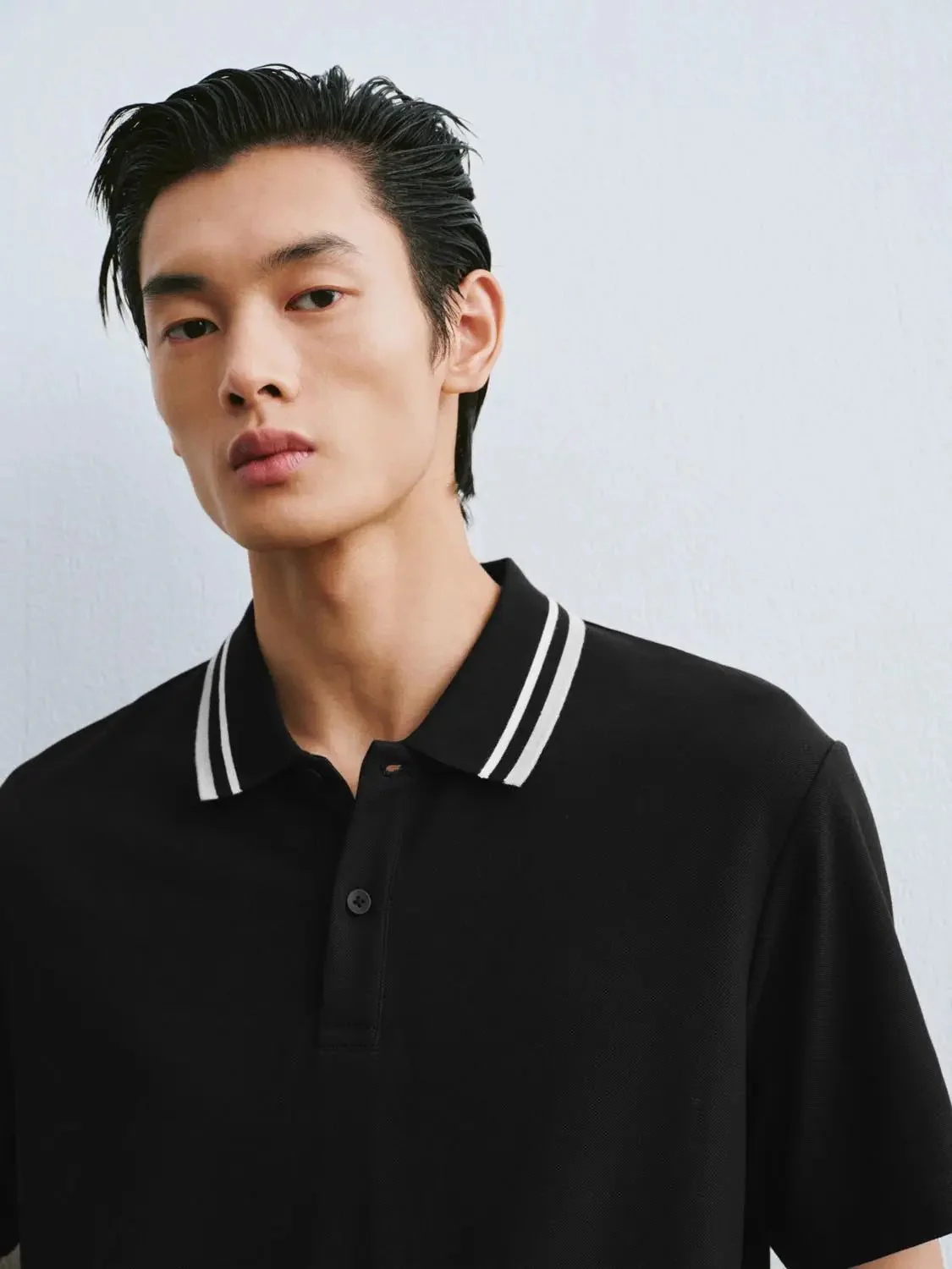 6306-cotton-polyester-blend-with-striped-collar-design-polo-11.webp Cotton Polyester Blend With Striped Collar Design Polo