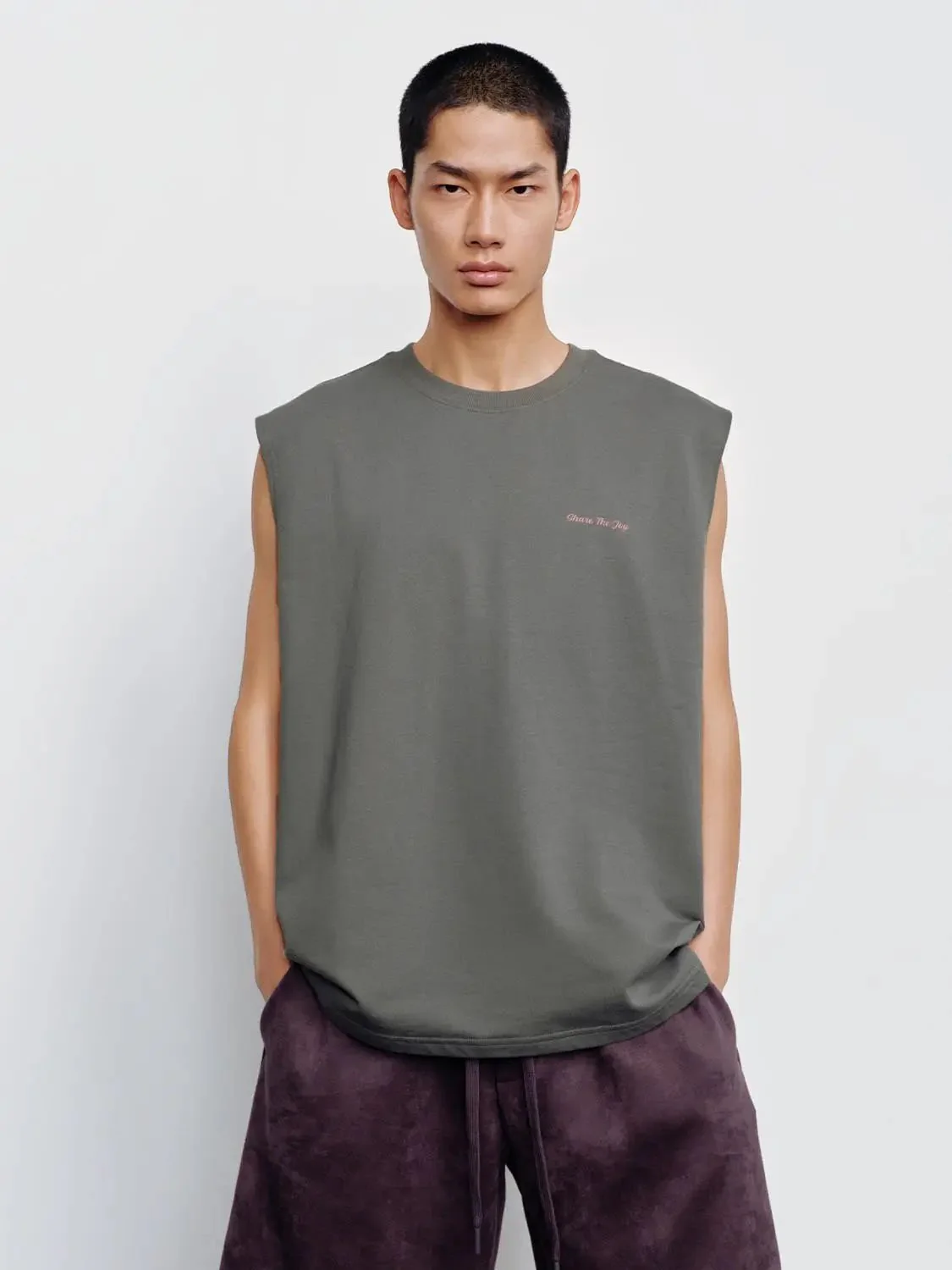 6322-cotton-sleeveless-minimal-text-print-tank-tops-1.webp Cotton Sleeveless Minimal Text Print Tank Tops