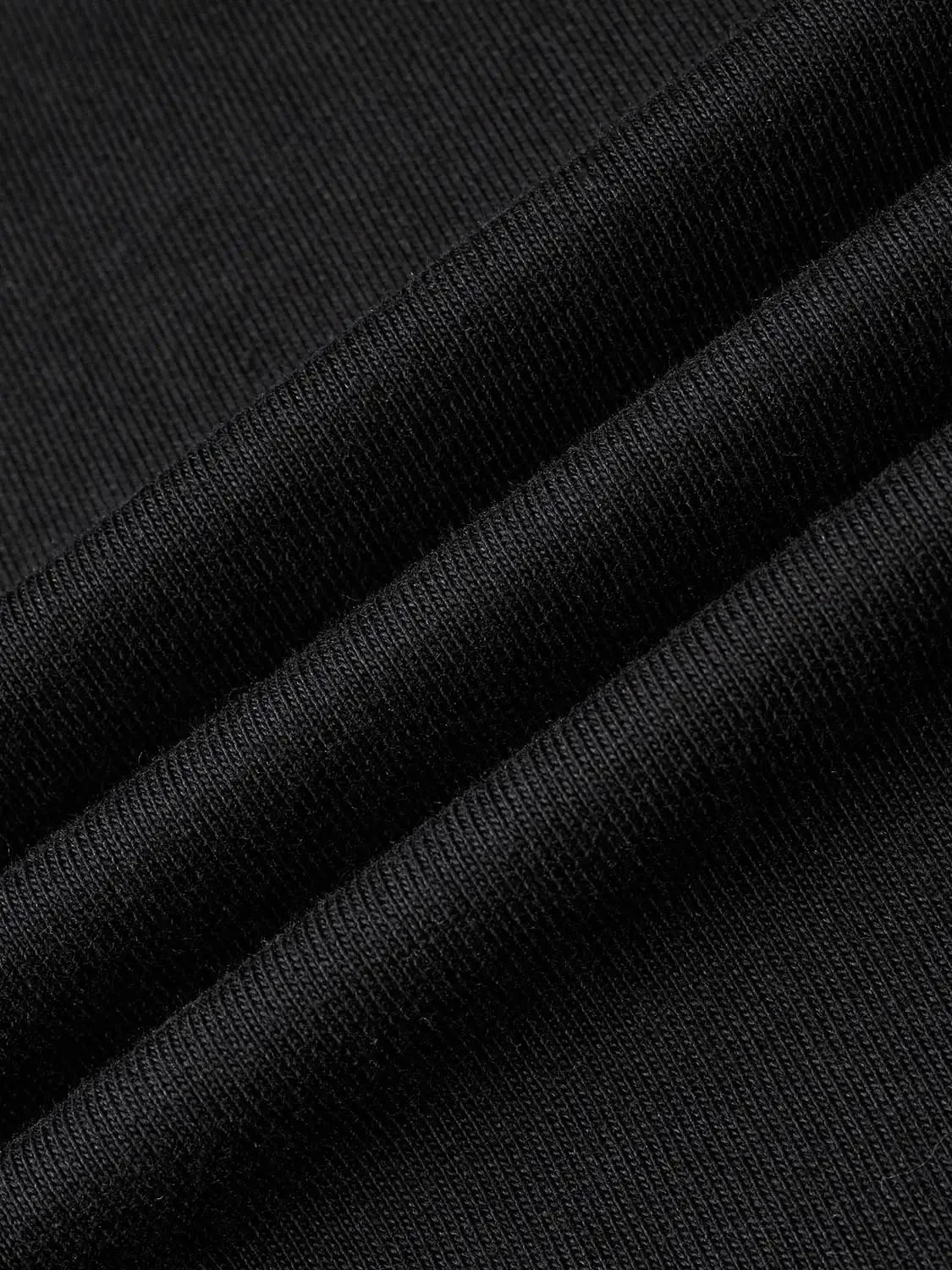 Cotton Black Sleeveless Design With Minimal Logo Tank Tops