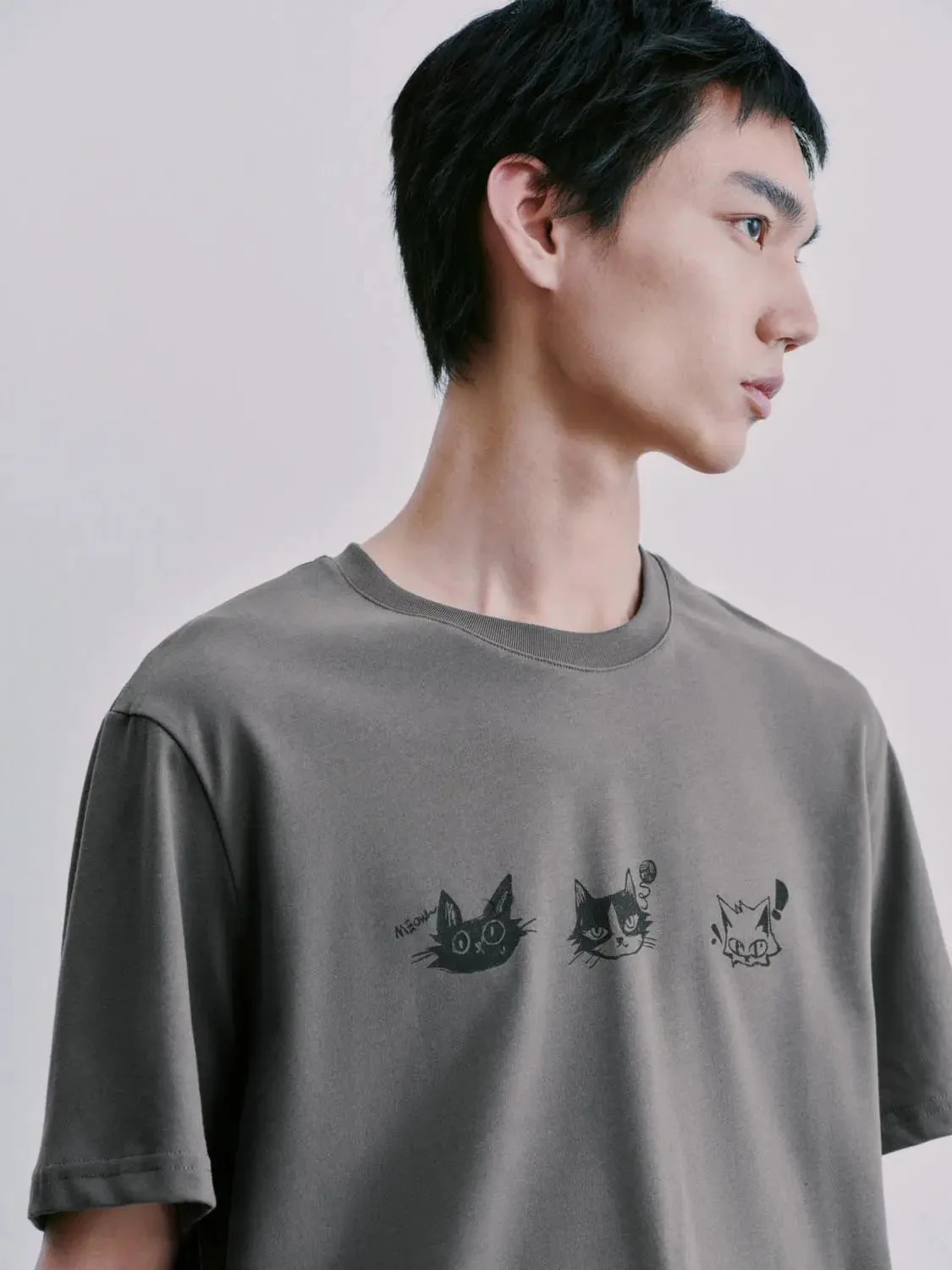 6467-cotton-cat-face-print-summer-t-shirt-11.webp Cotton Cat Face Print Summer T Shirt