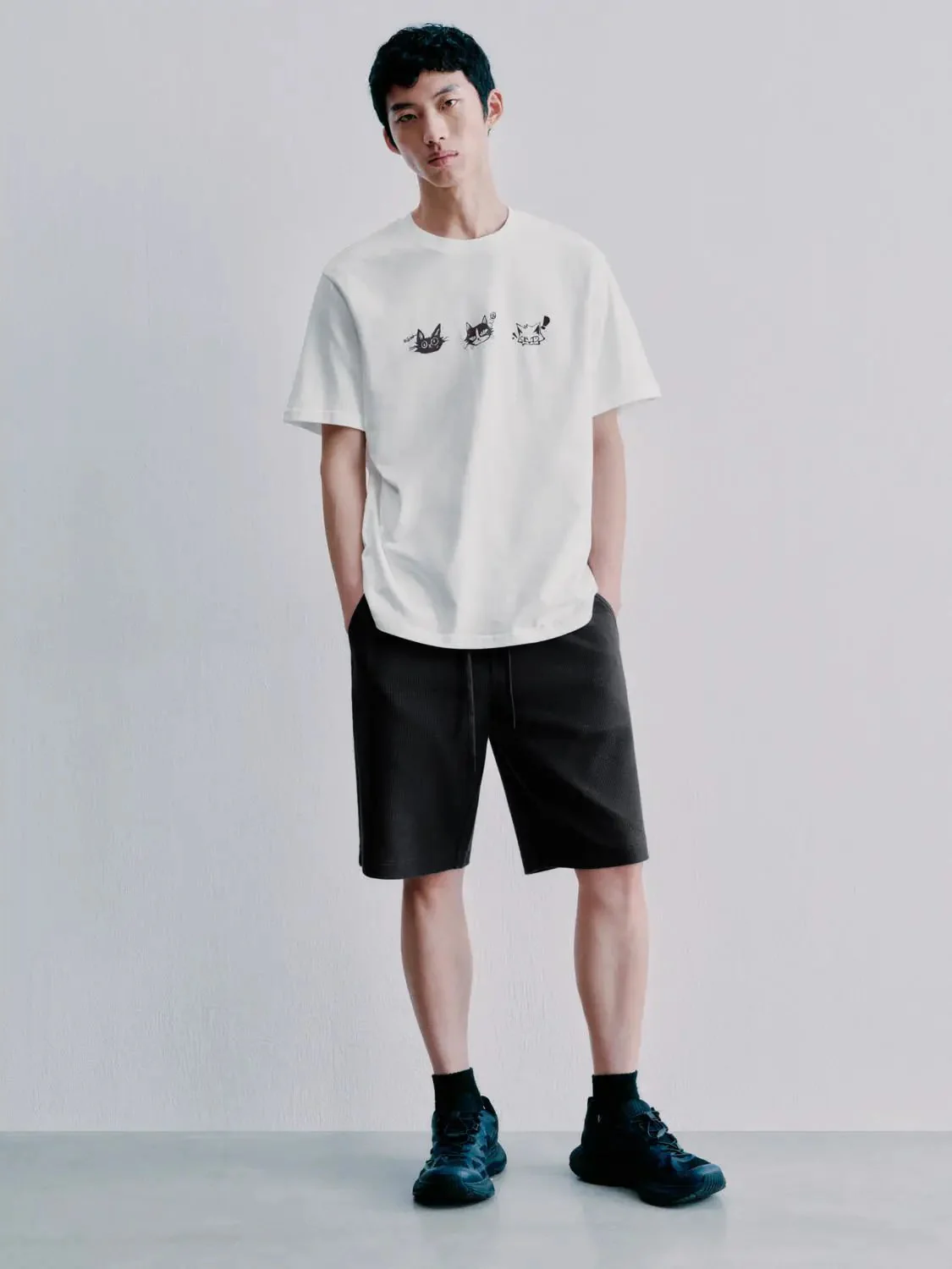 6467-cotton-cat-face-print-summer-t-shirt-20.webp Cotton Cat Face Print Summer T Shirt