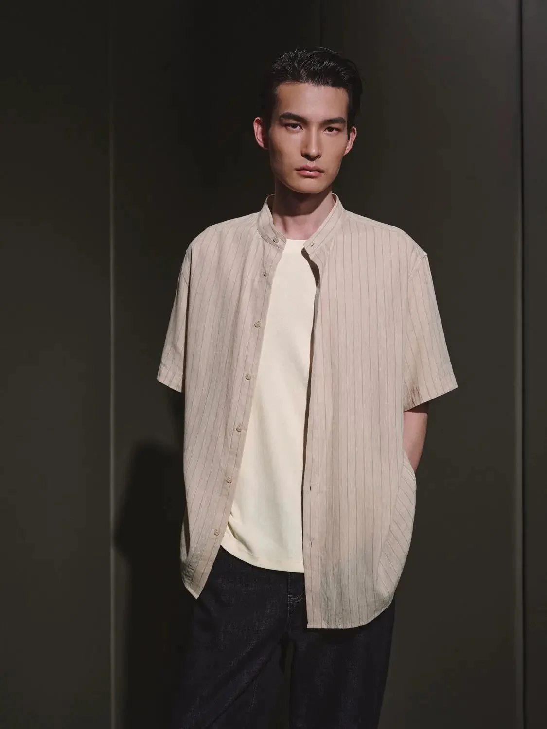6495-cotton-linen-blend-everyday-wear-medium-stretch-t-shirts-2.webp Cotton Linen Blend Everyday Wear Medium Stretch T-Shirts