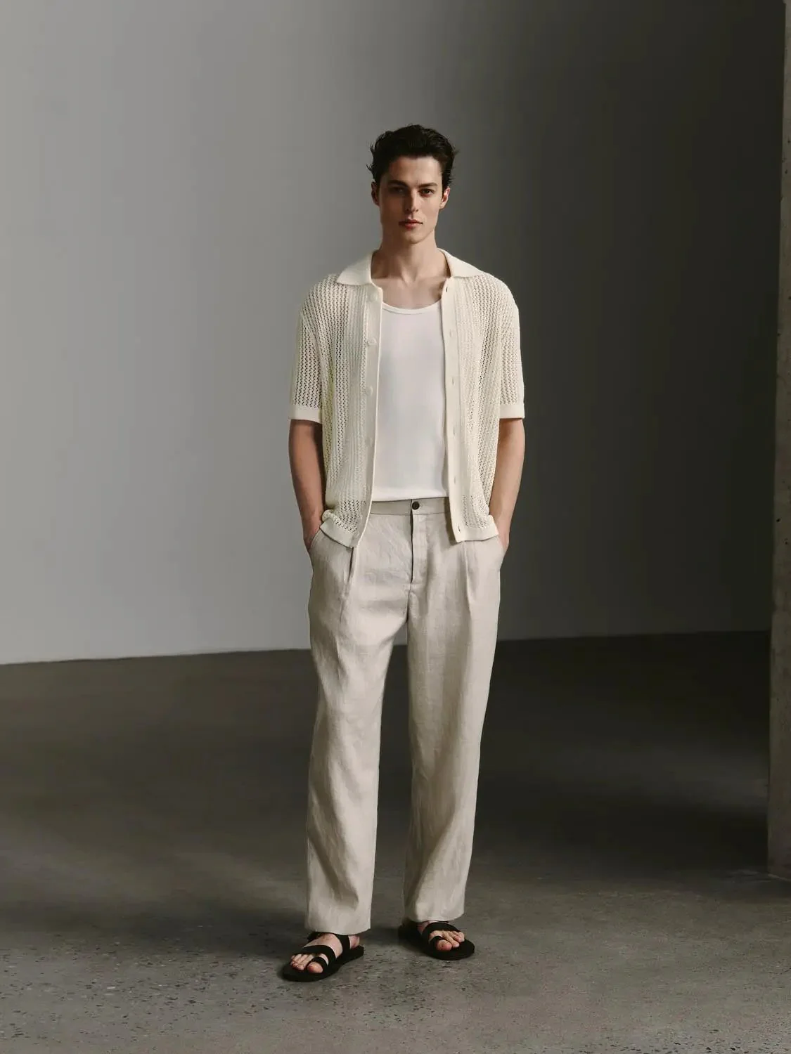 6508-linen-breathable-natural-linen-relaxed-fit-non-stretch-wide-leg-pants-3.webp Linen Breathable Natural Linen Relaxed Fit Non Stretch Wide Leg Pants