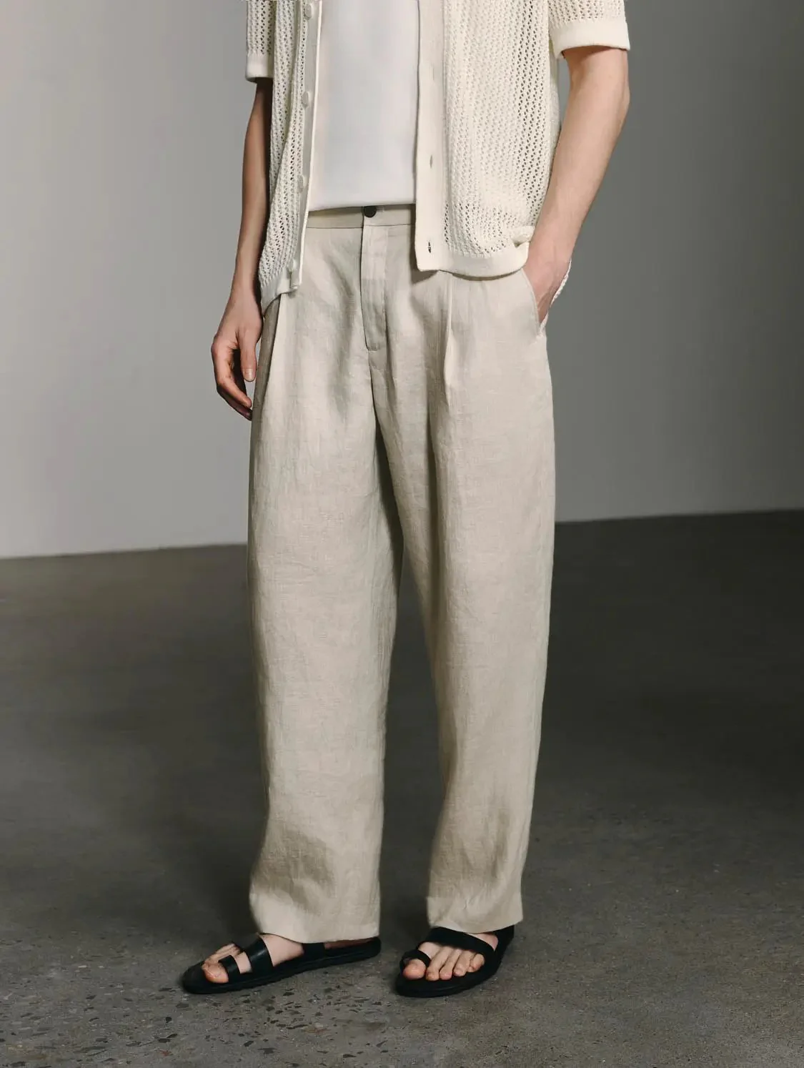 6508-linen-breathable-natural-linen-relaxed-fit-non-stretch-wide-leg-pants-5.webp Linen Breathable Natural Linen Relaxed Fit Non Stretch Wide Leg Pants