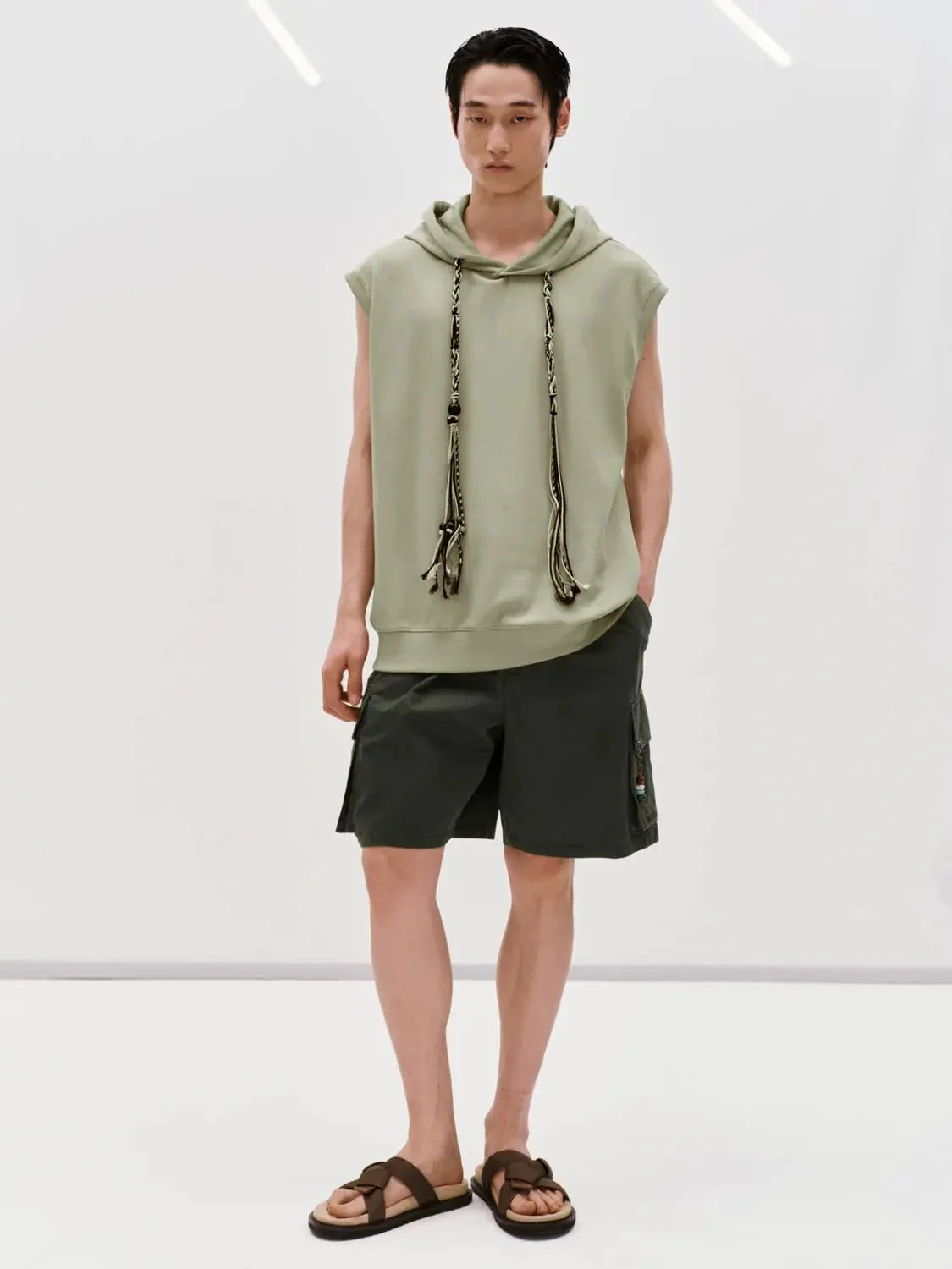 6514-medium-stretch-cotton-blend-sleeveless-hoodie-tank-tops-4.webp Medium Stretch Cotton Blend Sleeveless Hoodie Tank Tops