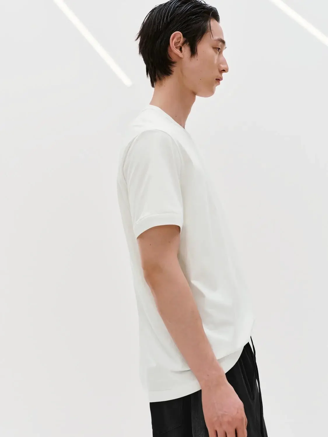 Neck Loose-Fit T-Shirts