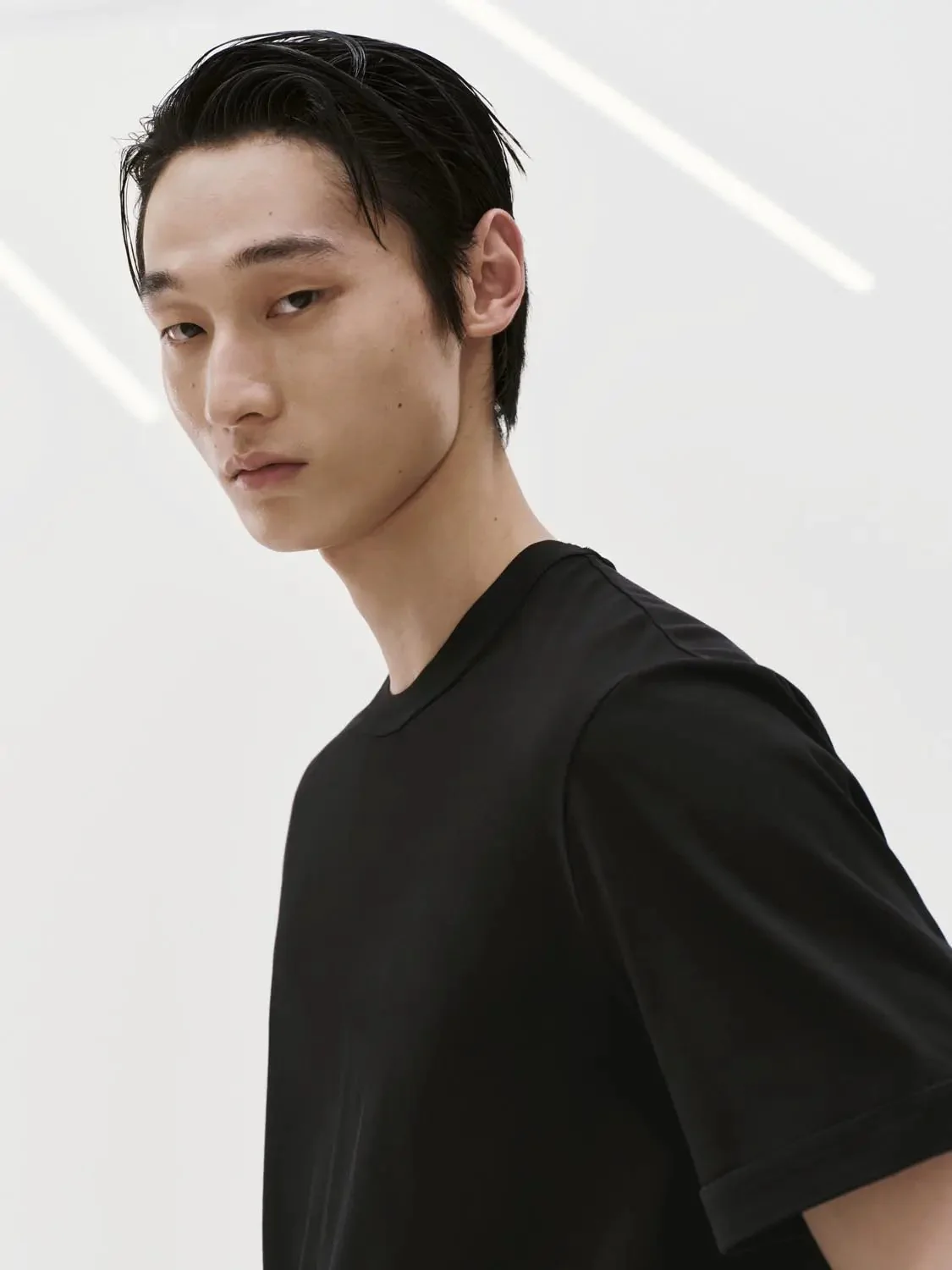Neck Loose-Fit T-Shirts