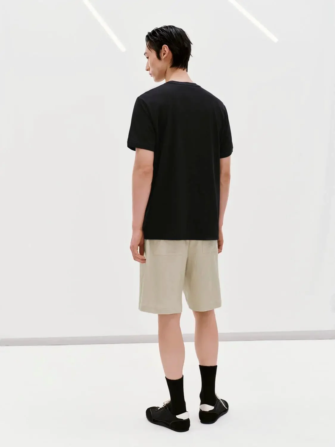 Neck Loose-Fit T-Shirts