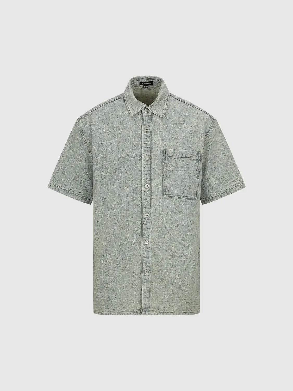 6699-short-sleeve-chest-pocket-denim-shirts-7.webp Short Sleeve Chest Pocket Denim Shirts