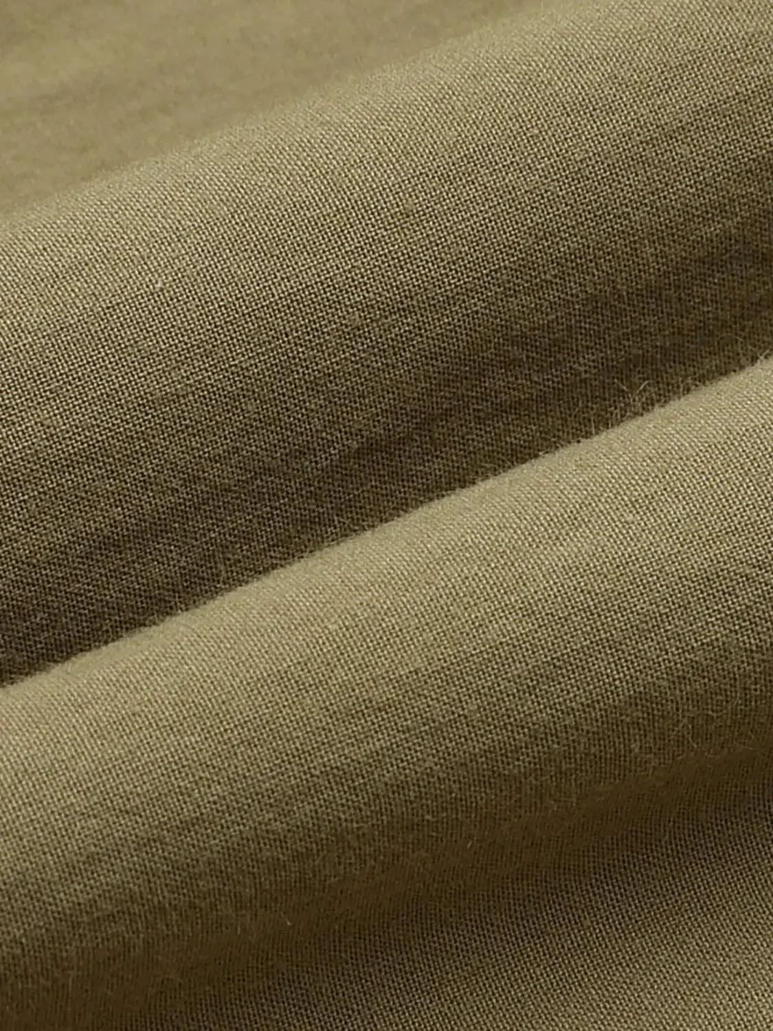 Cotton Elastane Cargo Pockets Relaxed Fit Barrel Leg Pants