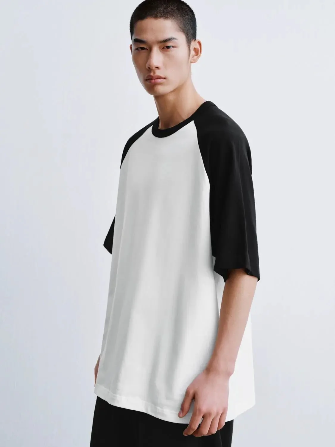 6738-cotton-blend-raglan-sleeve-contrast-t-shirts-10.webp Cotton Blend Raglan Sleeve Contrast T-Shirts