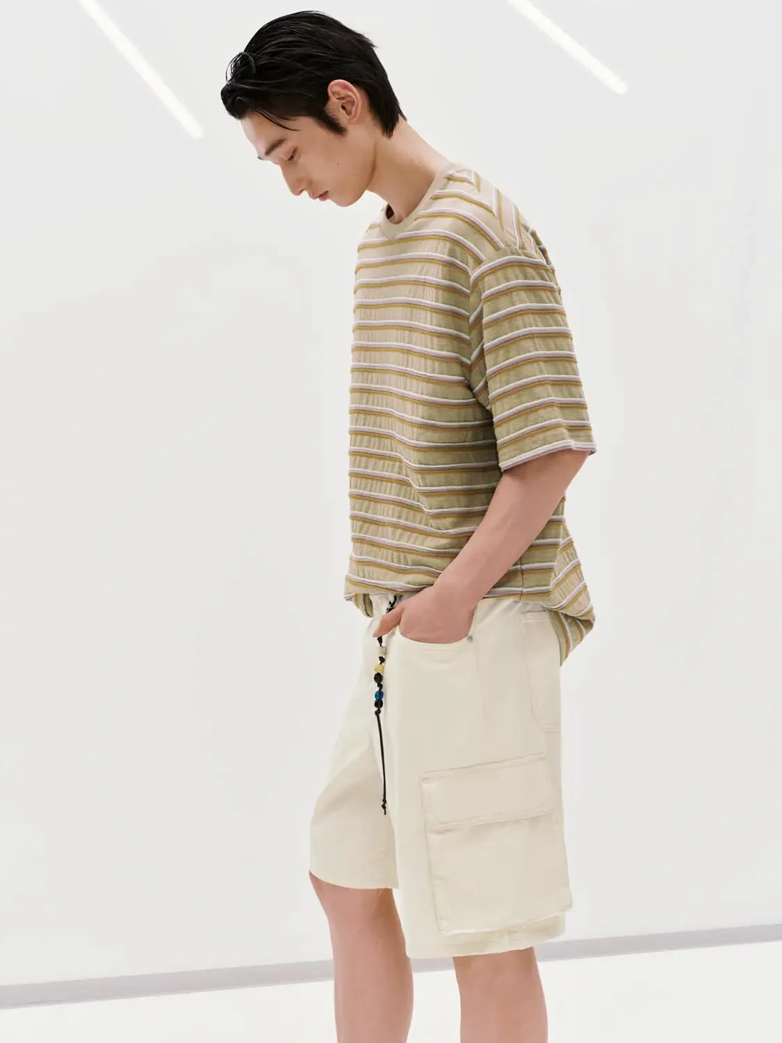 6765-textured-cotton-striped-crew-neck-t-shirts-2.webp Textured Cotton Striped Crew Neck T-Shirts