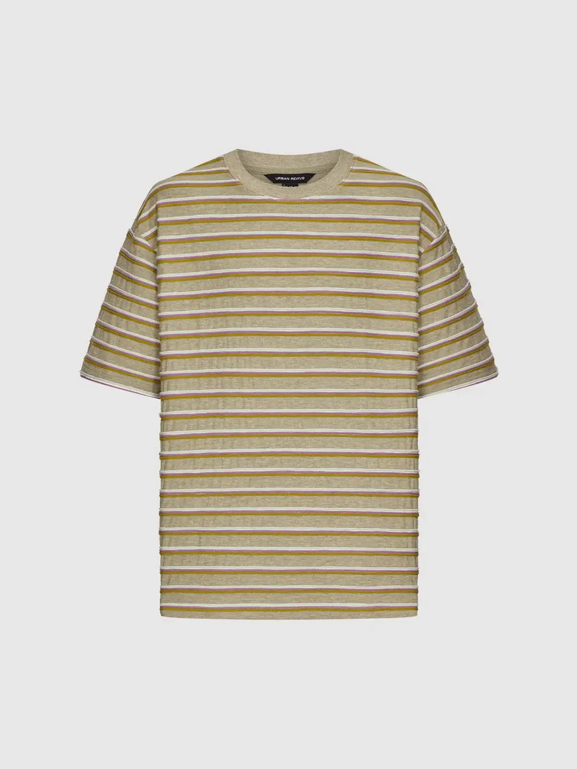 6765-textured-cotton-striped-crew-neck-t-shirts-7.webp Textured Cotton Striped Crew Neck T-Shirts