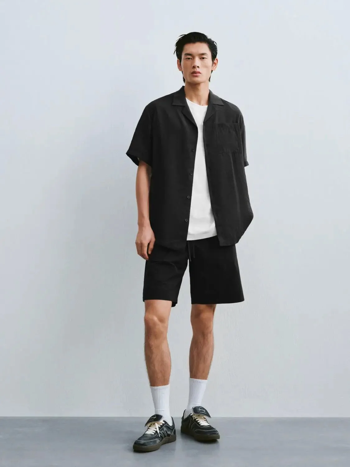 6789-olive-linen-button-front-short-sleeve-shirts-12.webp Olive Linen Button Front Short Sleeve Shirts