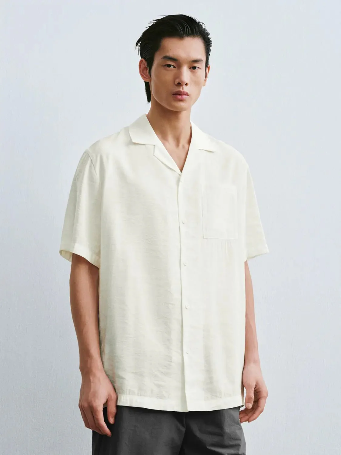 6789-olive-linen-button-front-short-sleeve-shirts-27.webp Olive Linen Button Front Short Sleeve Shirts