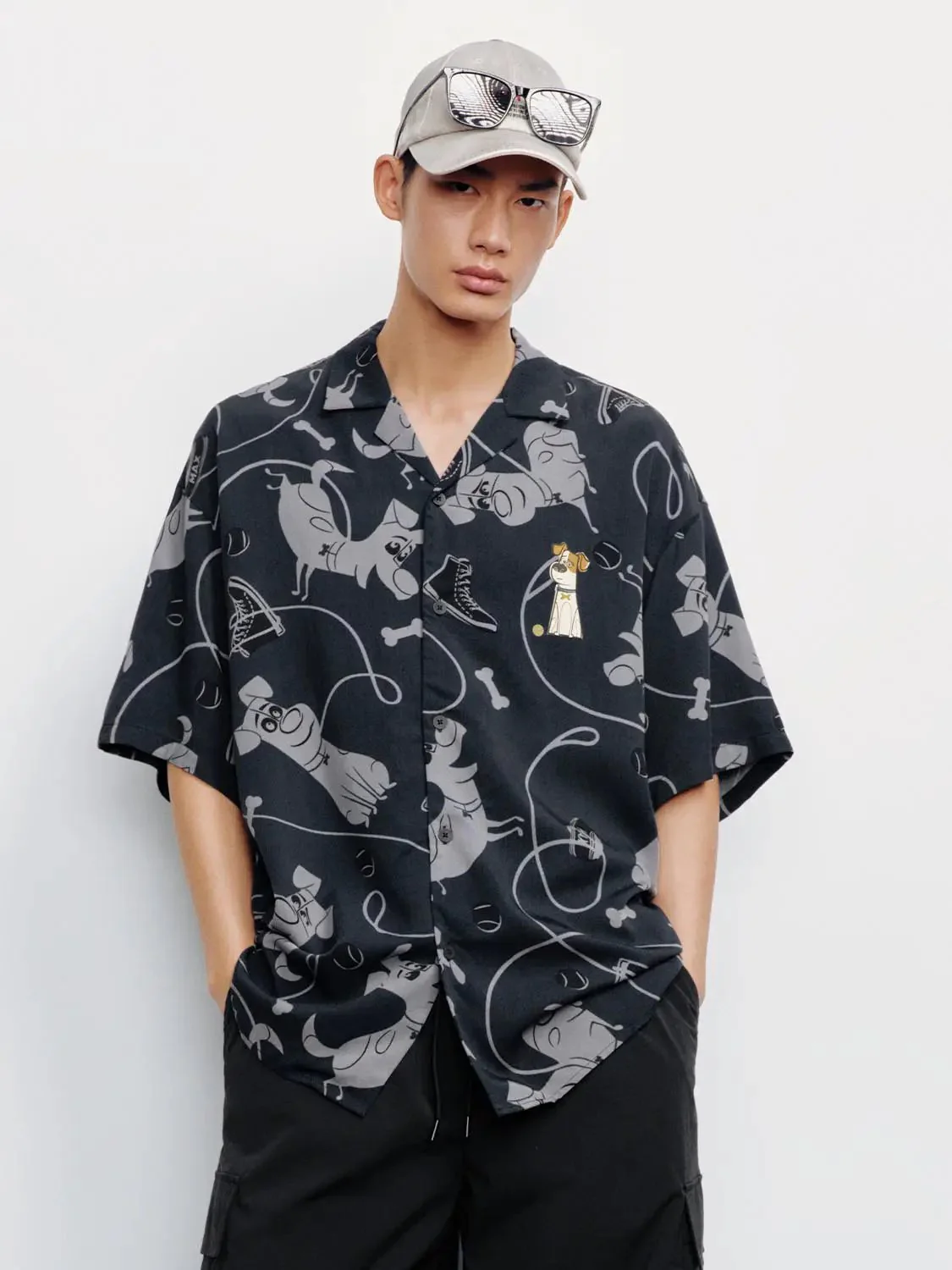 6821-printed-short-sleeve-shirts-with-slight-stretch-and-medium-thickness-1.webp Printed Short Sleeve Shirts With Slight Stretch And Medium Thickness
