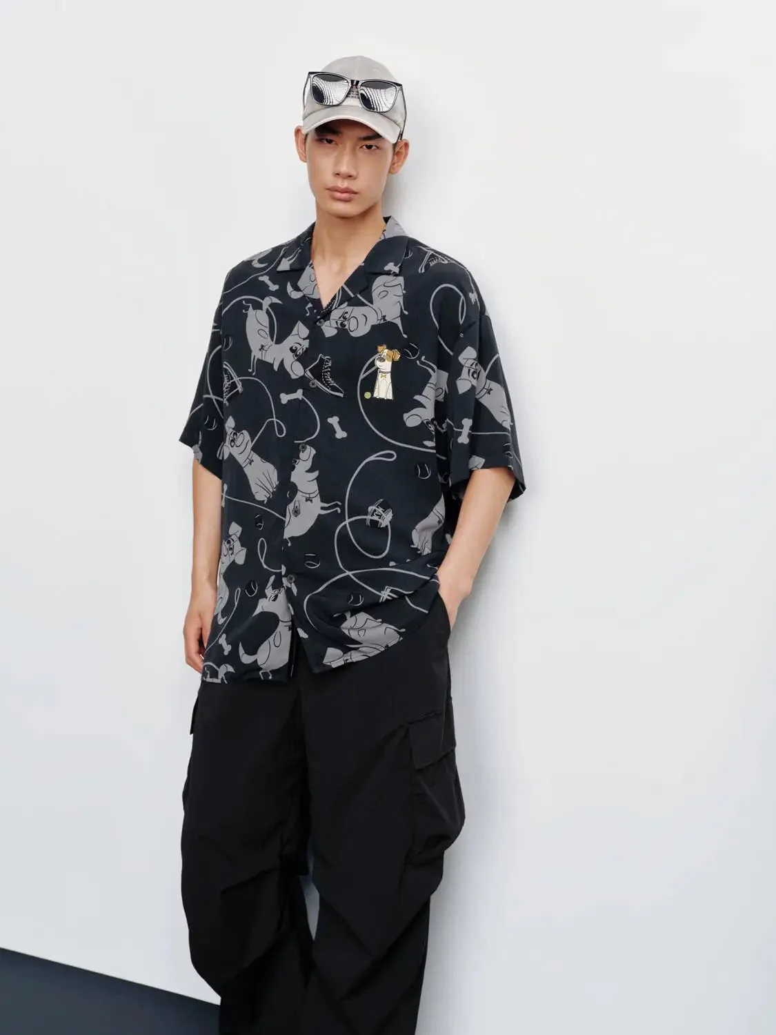 6821-printed-short-sleeve-shirts-with-slight-stretch-and-medium-thickness-2.webp Printed Short Sleeve Shirts With Slight Stretch And Medium Thickness