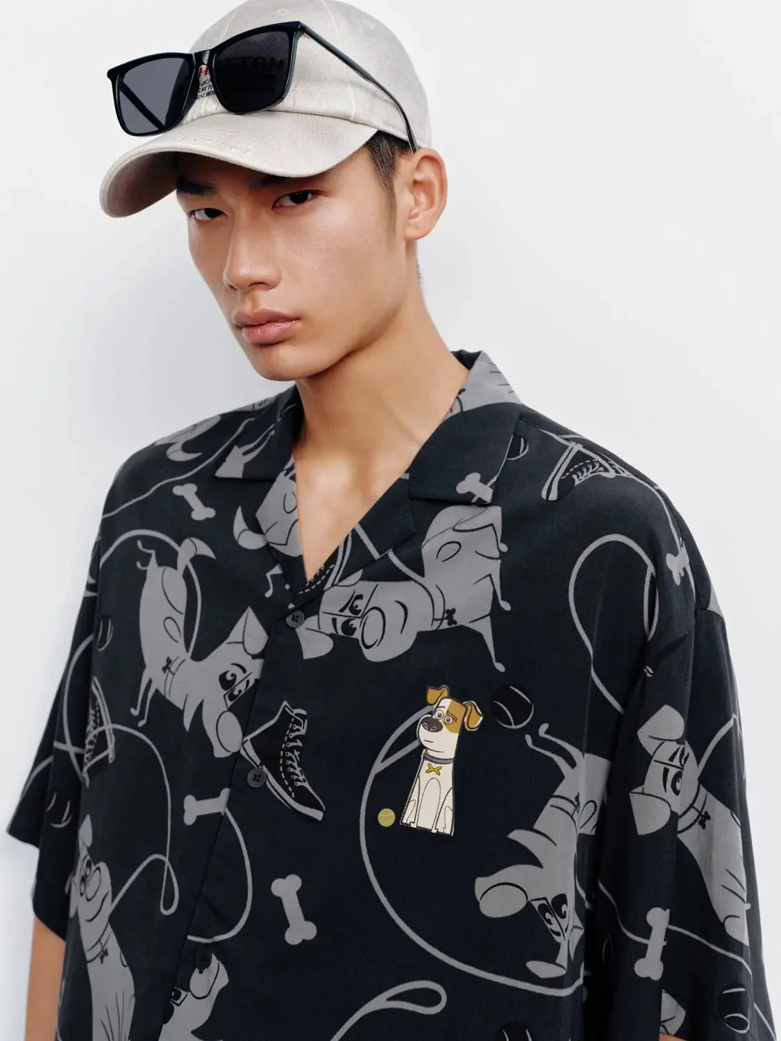 6821-printed-short-sleeve-shirts-with-slight-stretch-and-medium-thickness-3.webp Printed Short Sleeve Shirts With Slight Stretch And Medium Thickness