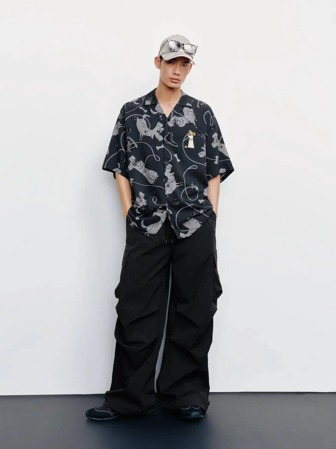 6821-printed-short-sleeve-shirts-with-slight-stretch-and-medium-thickness-4.webp Printed Short Sleeve Shirts With Slight Stretch And Medium Thickness