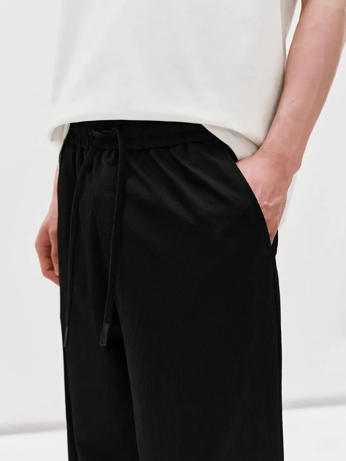 6837-drawstring-pull-on-straight-leg-pants-with-slight-stretch-5.webp Drawstring Pull On Straight Leg Pants With Slight Stretch