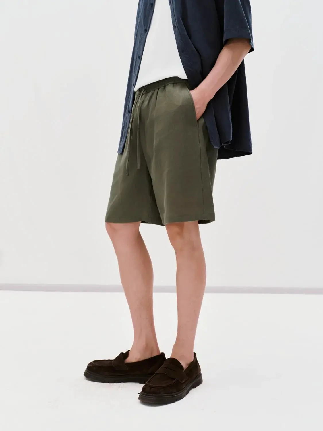 6848-drawstring-pull-on-shorts-casual-lounge-wear-for-all-day-comfort-3.webp Drawstring Pull On Shorts Casual Lounge Wear For All Day Comfort