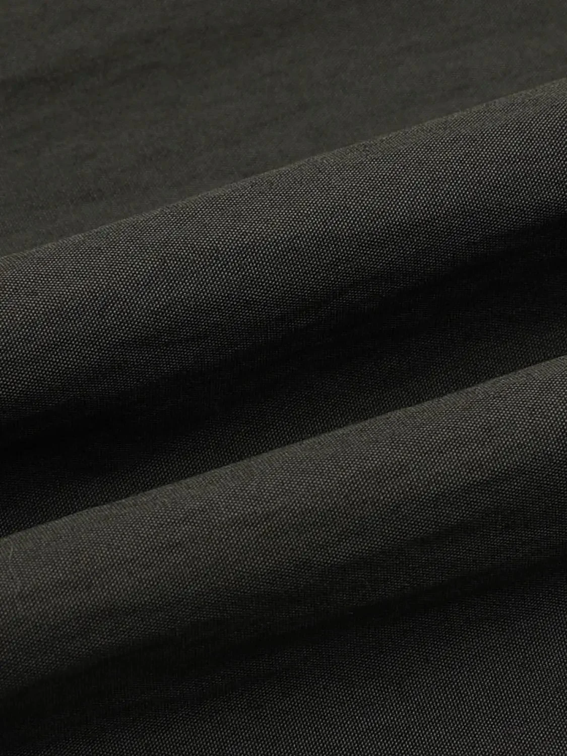 Drawstring Pull On Straight Leg Pants With Slight Stretch