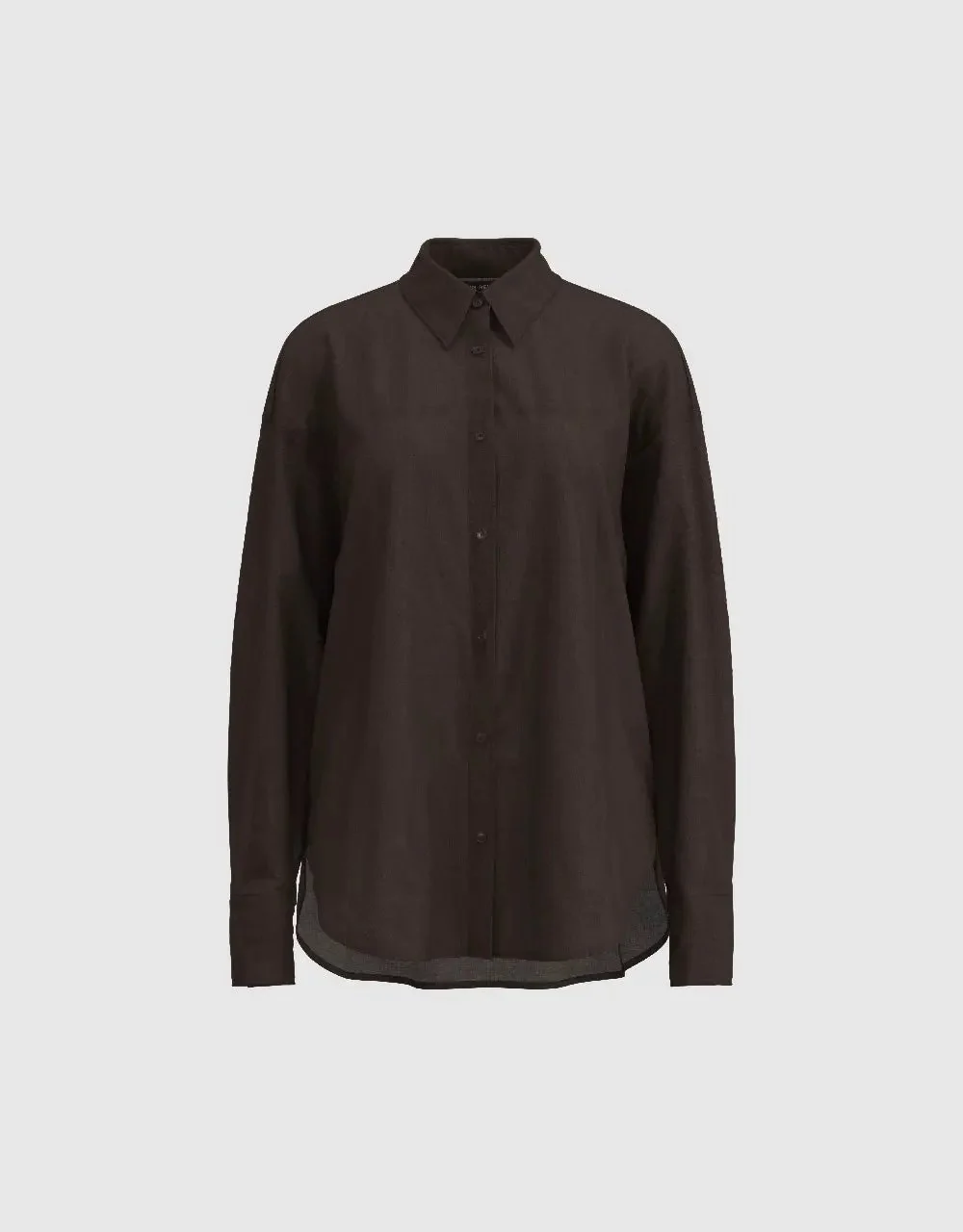 687-lyocell-button-up-with-straight-silhouette-shirt-2.webp Lyocell Button Up With Straight Silhouette Shirt