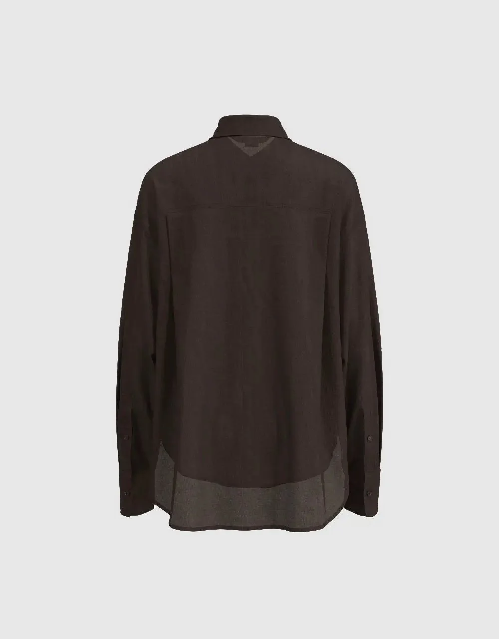 687-lyocell-button-up-with-straight-silhouette-shirt-5.webp Lyocell Button Up With Straight Silhouette Shirt