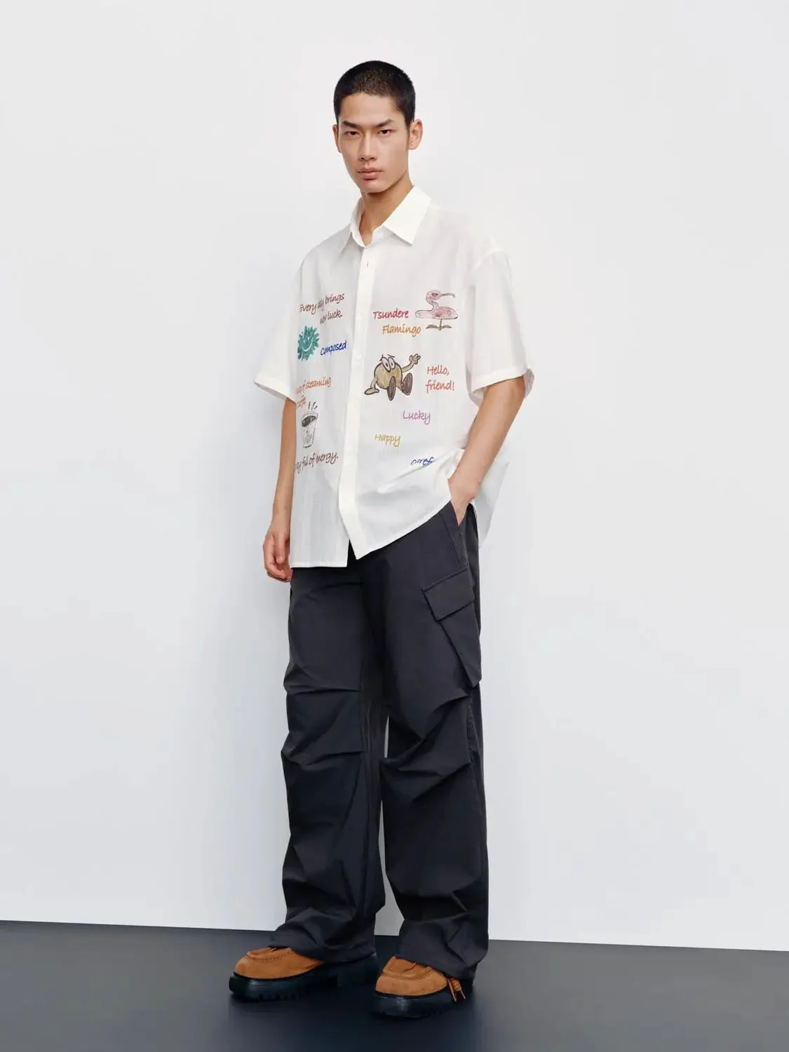 6876-printed-short-sleeve-shirts-lightweight-casual-tops-for-men-4.webp Printed Short Sleeve Shirts Lightweight Casual Tops For Men