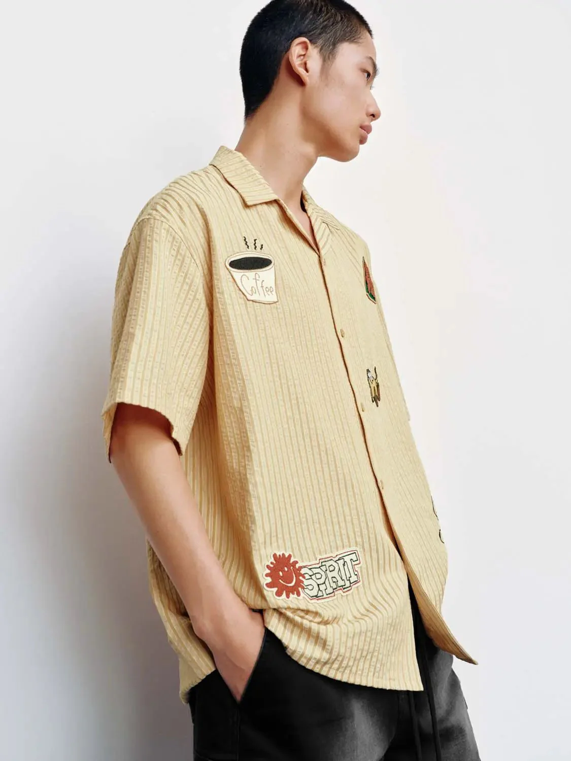 6924-embroidered-striped-short-sleeve-shirts-10.webp Embroidered Striped Short Sleeve Shirts