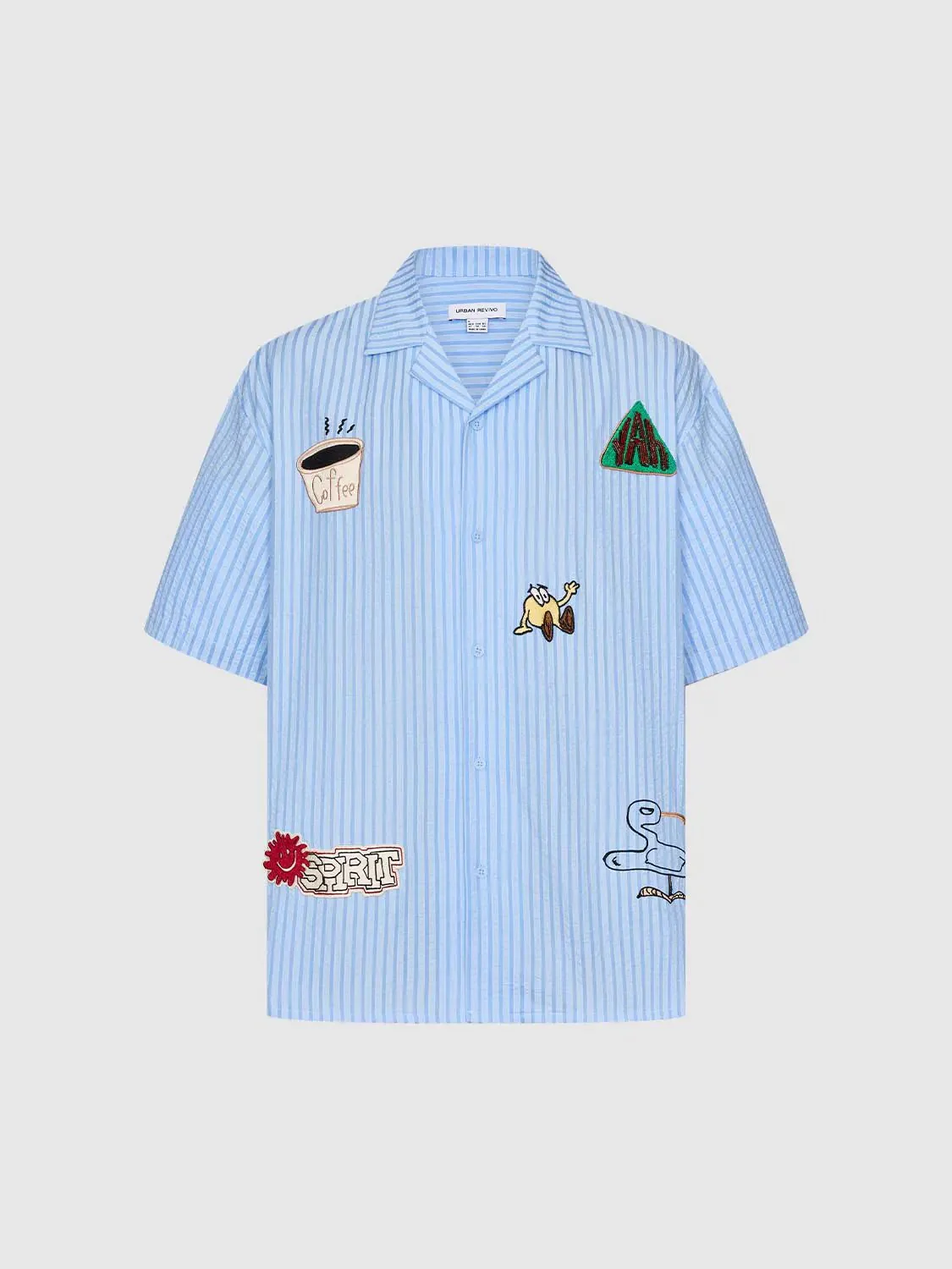 6924-embroidered-striped-short-sleeve-shirts-7.webp Embroidered Striped Short Sleeve Shirts