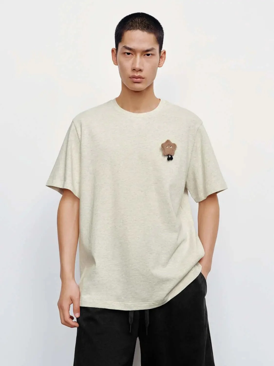 6933-embellished-plush-bear-patch-cotton-crew-neck-t-shirt-29.webp Embellished Plush Bear Patch Cotton Crew Neck T Shirt