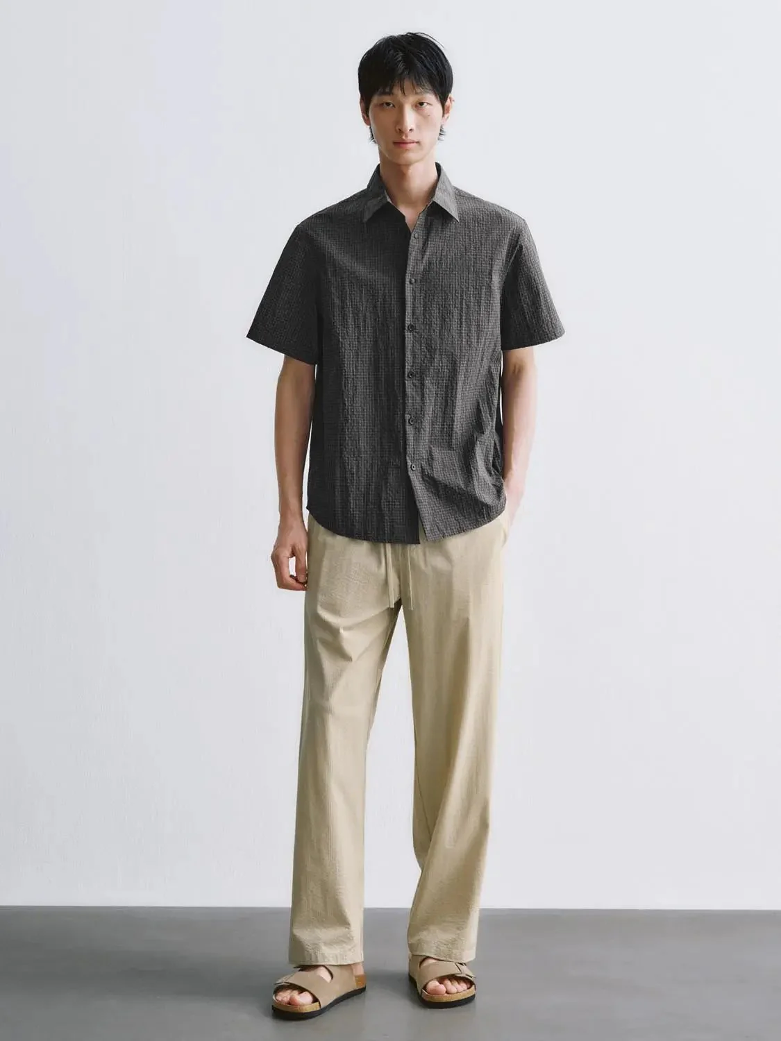 6991-short-sleeve-check-shirts-4.webp Short Sleeve Check Shirts